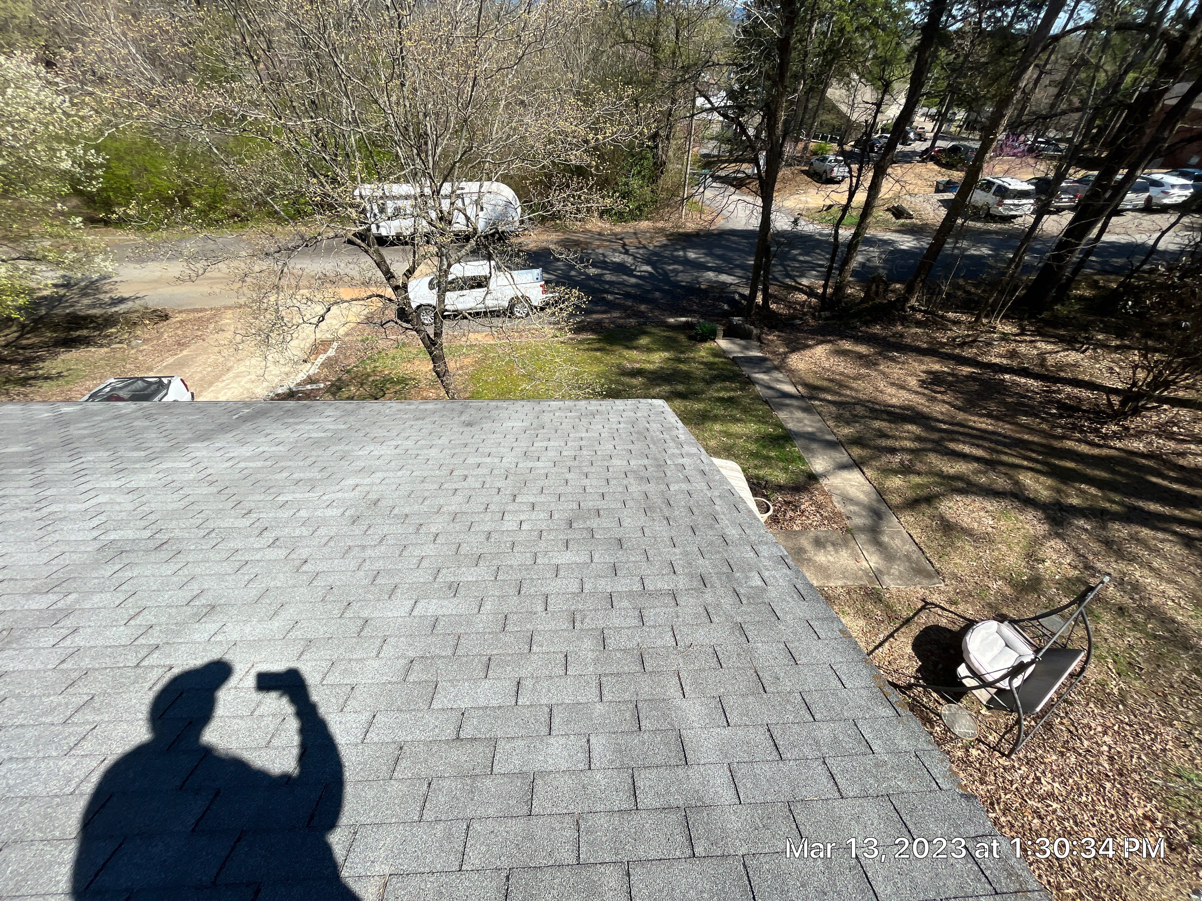 Residential Roofing Installation using 26 Gauge Colored Panels by Hostetler Roofing
