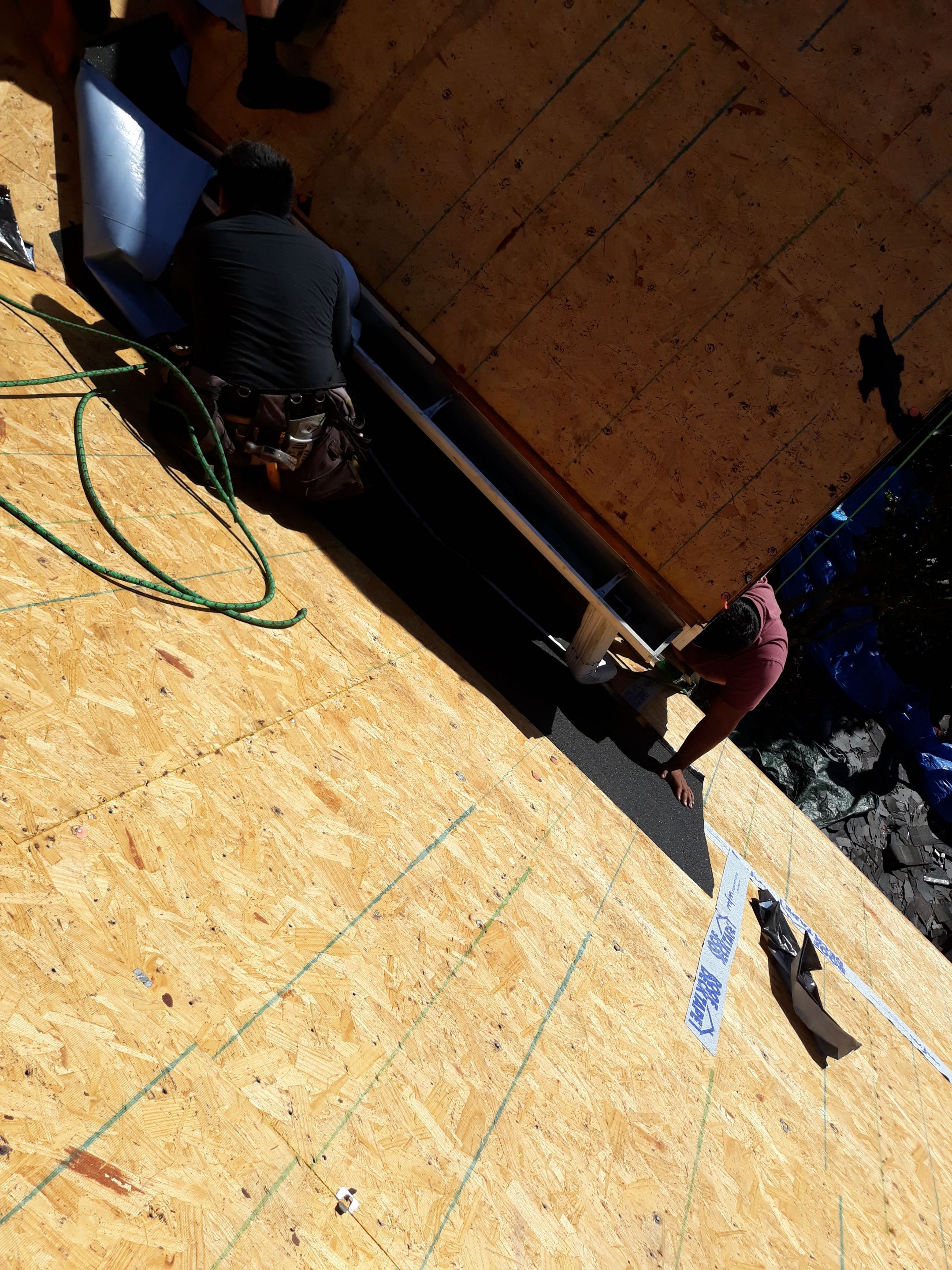 Residential Roofing Installation using Roof Replacement by American Roofing & Construction LLC