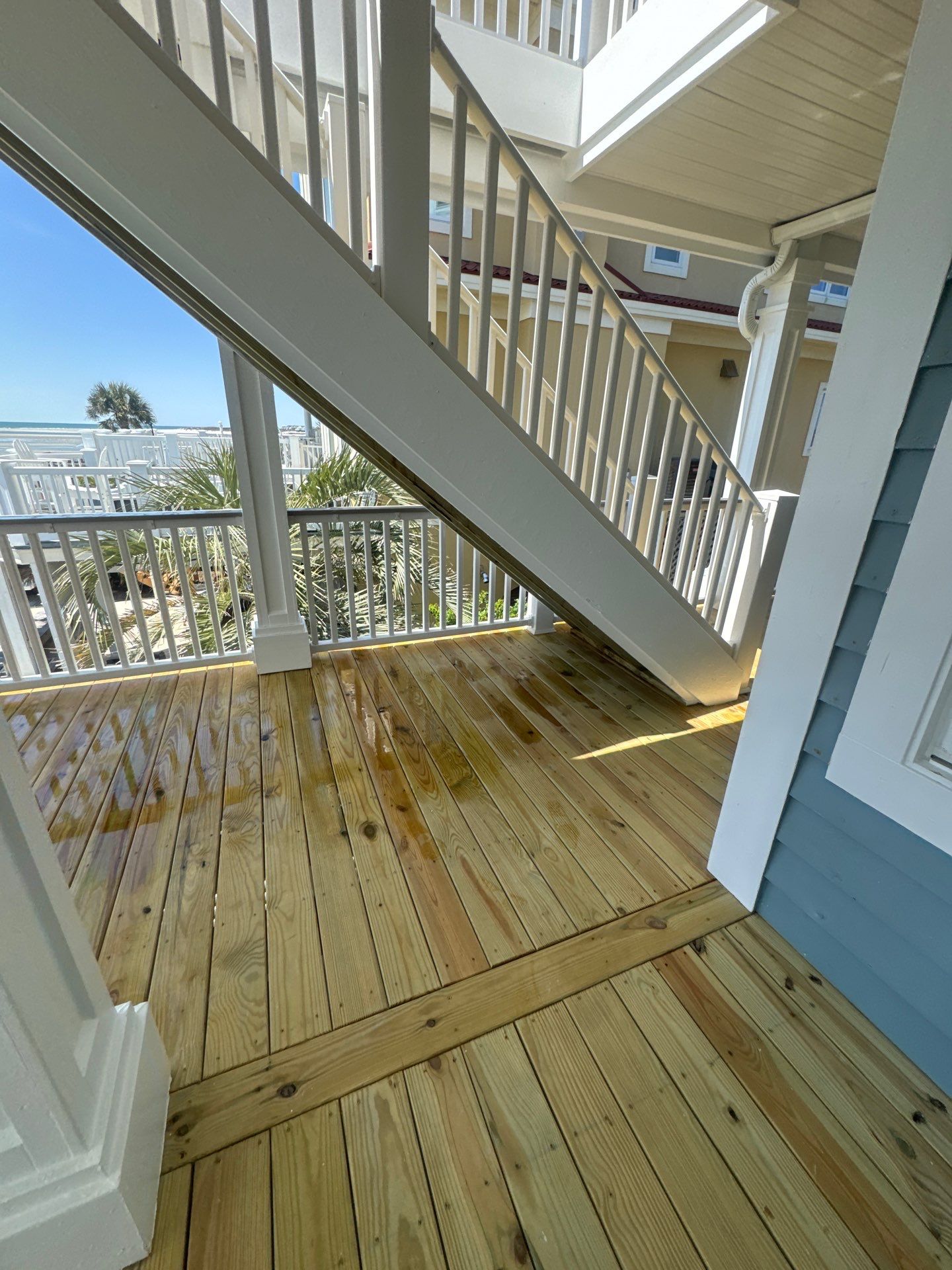 Weathered Deck using Wood Sealant by DuraSeal