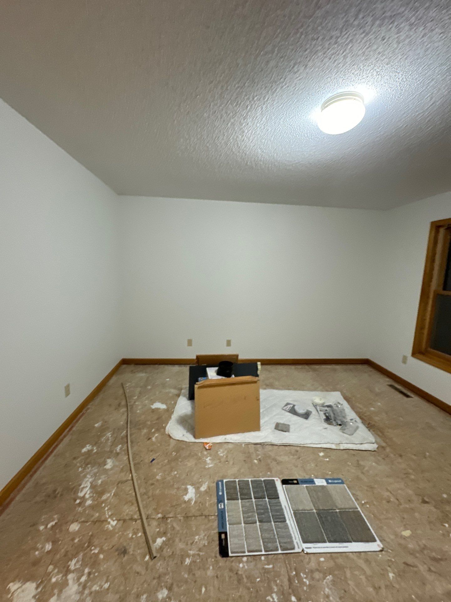 Tour the entire process of painting an interior by The Hillcrest Company 