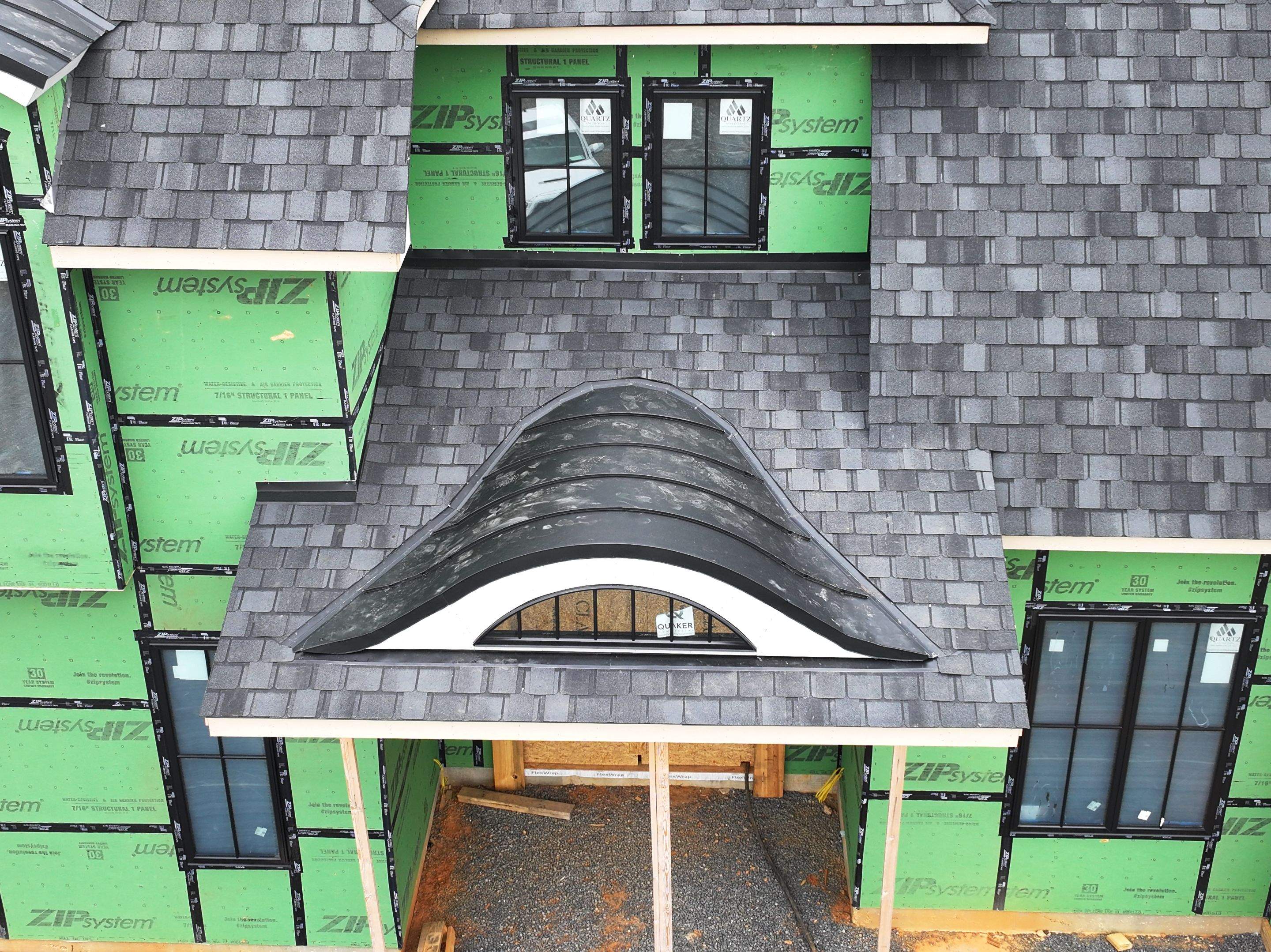 Lake Road New Construction - Belmont by Omnia Roofing