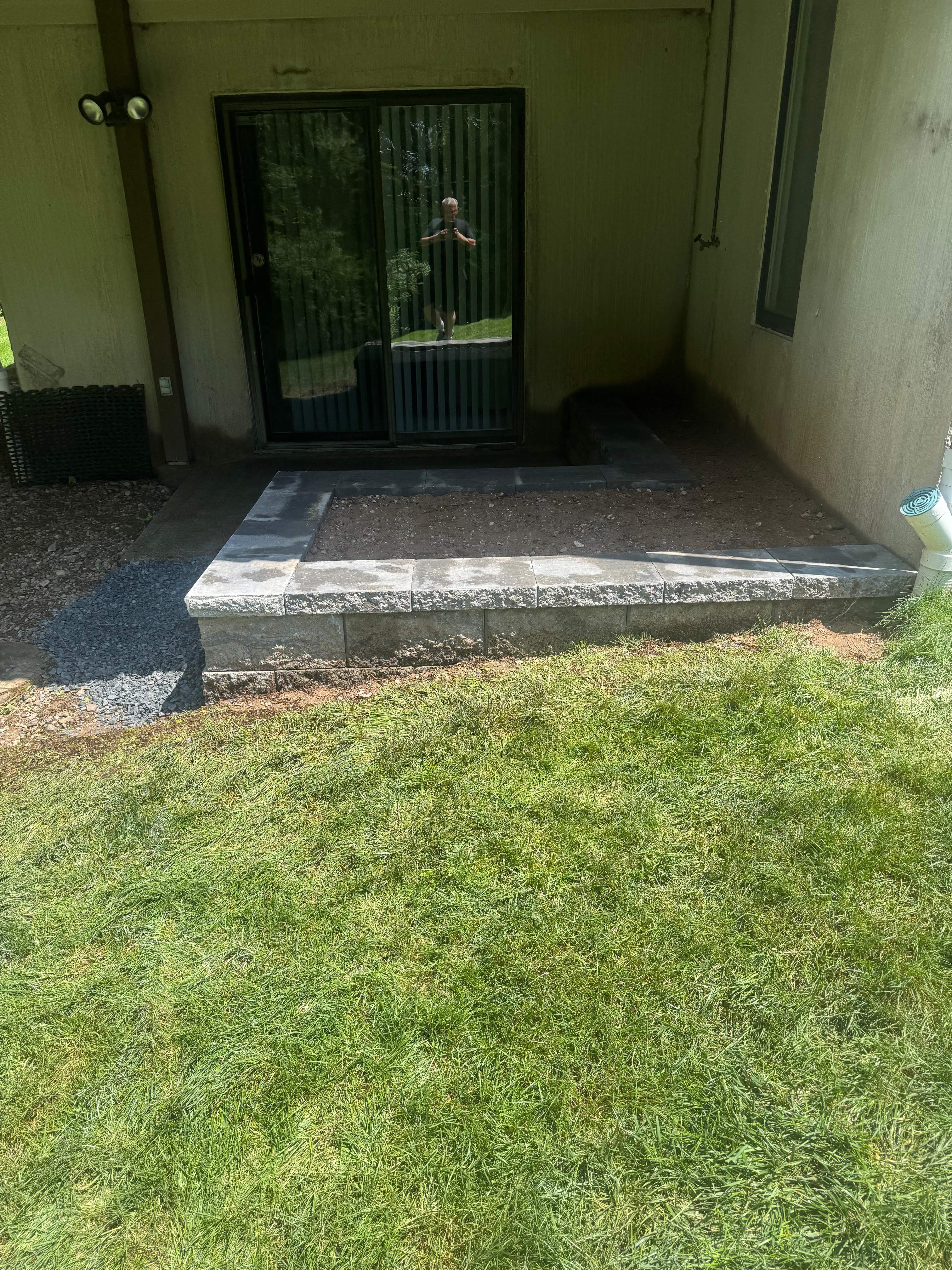 Railroad Tie Wall Replacements by High Sierra Landscape Contractors Inc.