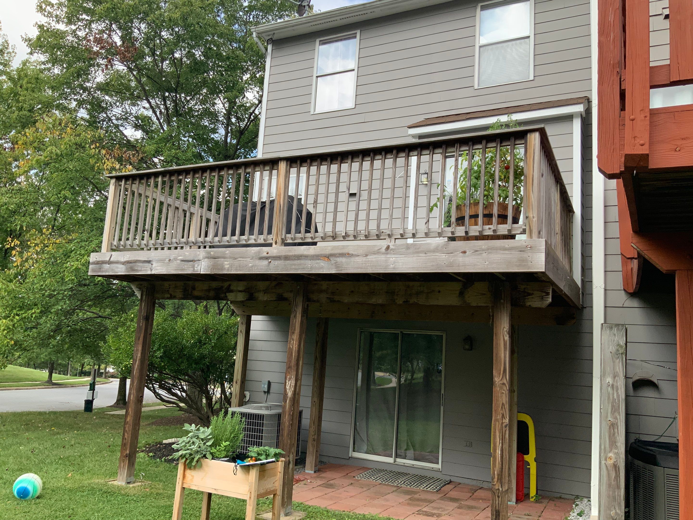 Deck Repair using Olympic Elite stains by Alpha Design Services