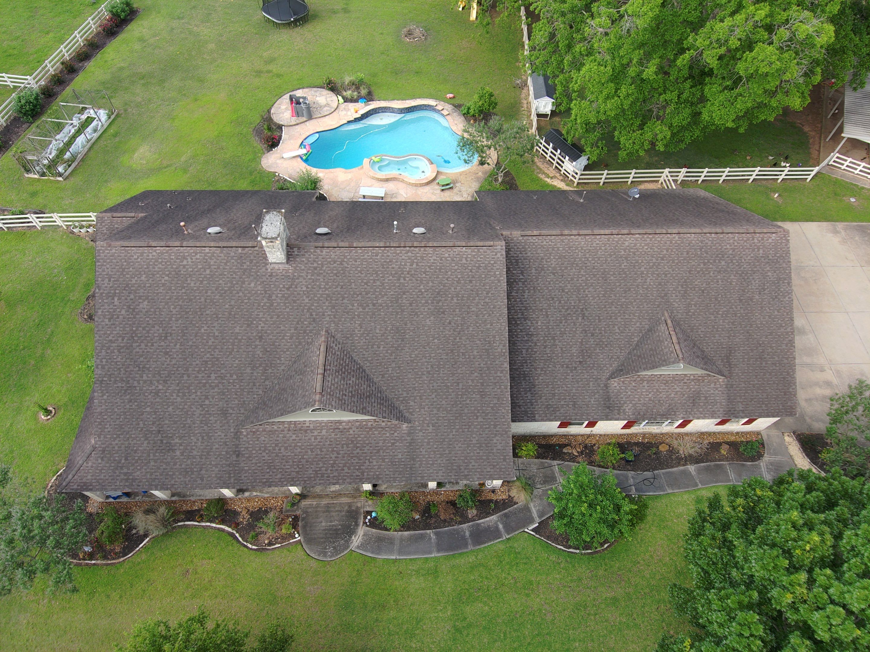 Residential Roofing Installation using Owen's Corning Duration (Lifetime) Shingles by Roof Repair Company