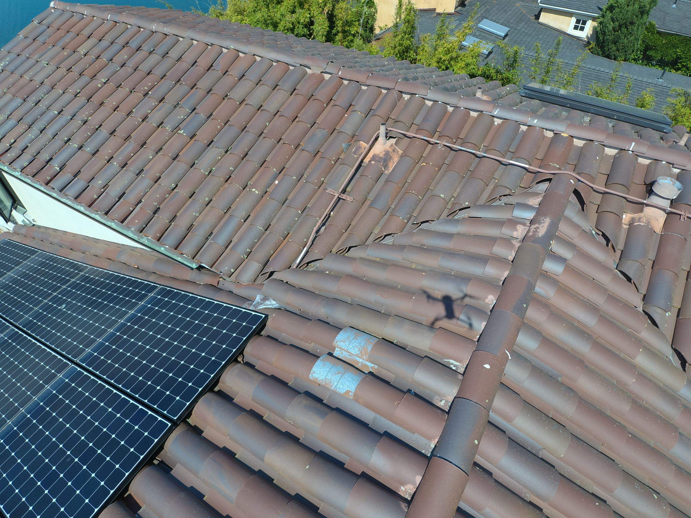 Tile Roof and Solar Maintenance by Straight Edge Roofing Inc