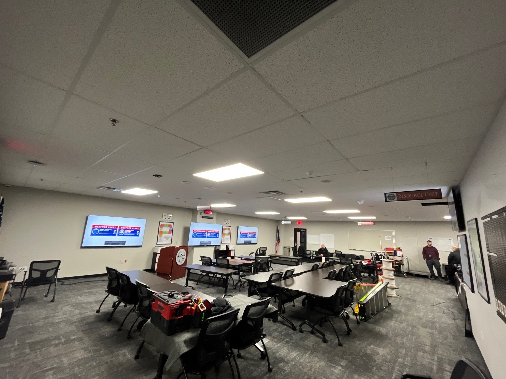 Advanced Commercial AV System Integration for Warren County EOC by Techkinect