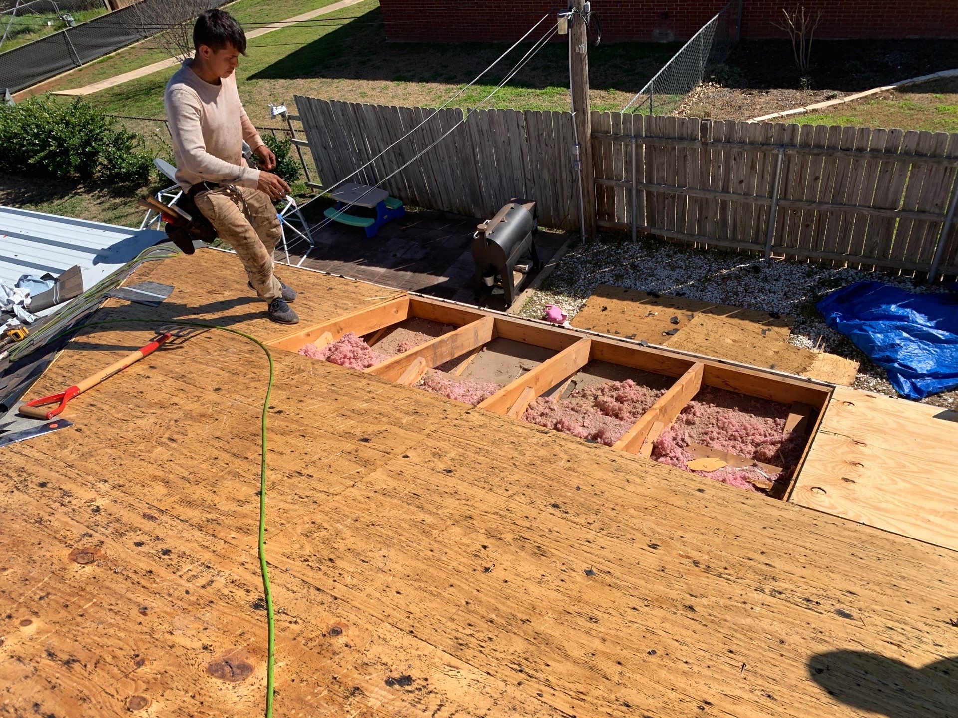 Full Residential Roofing Replacement and Decking Restoration in Fredericksburg by Caliber Restoration LLC