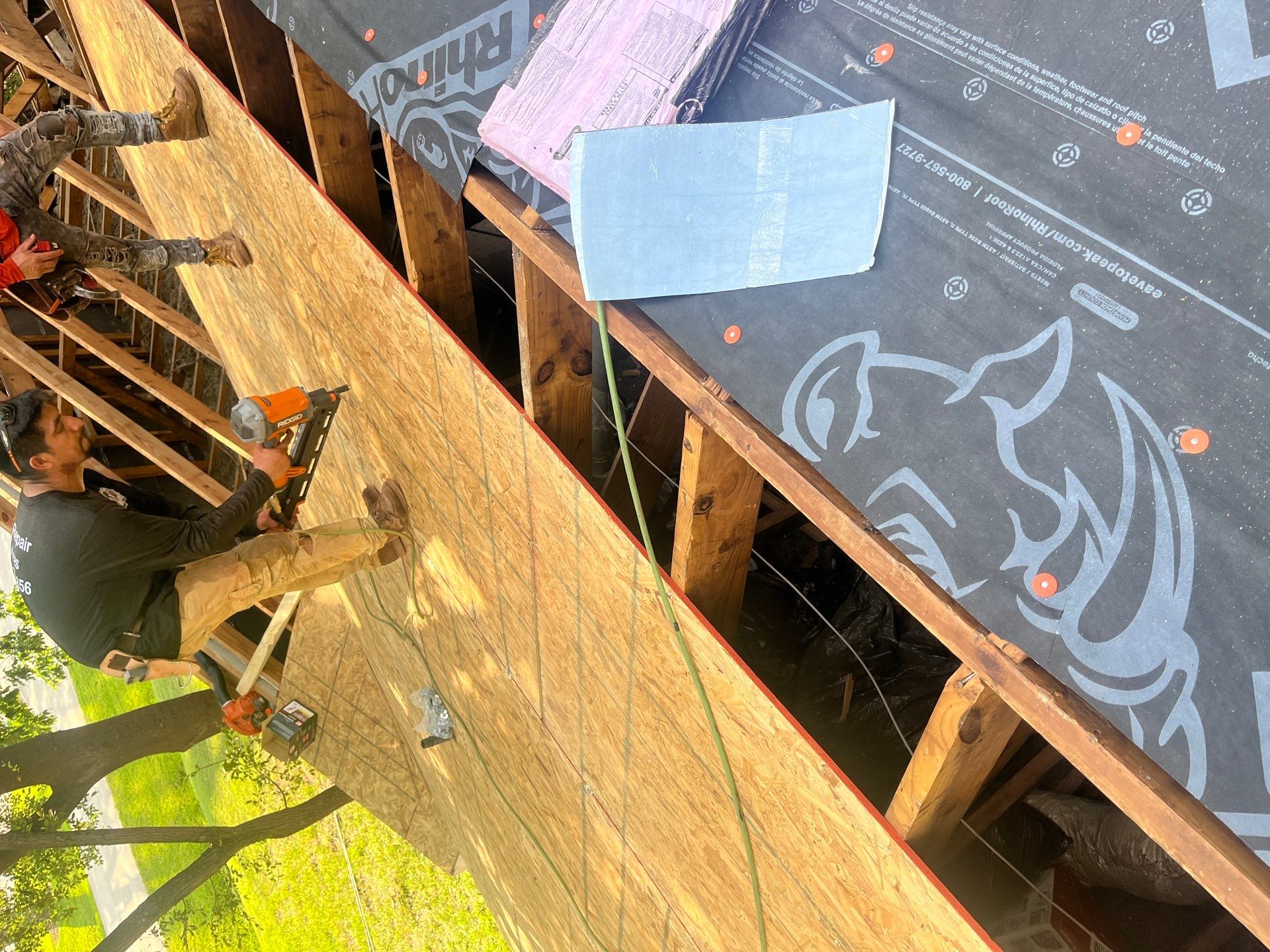 Residential Roofing Installation using Owen's Corning Duration (Lifetime) Shingles by Roof Repair Company