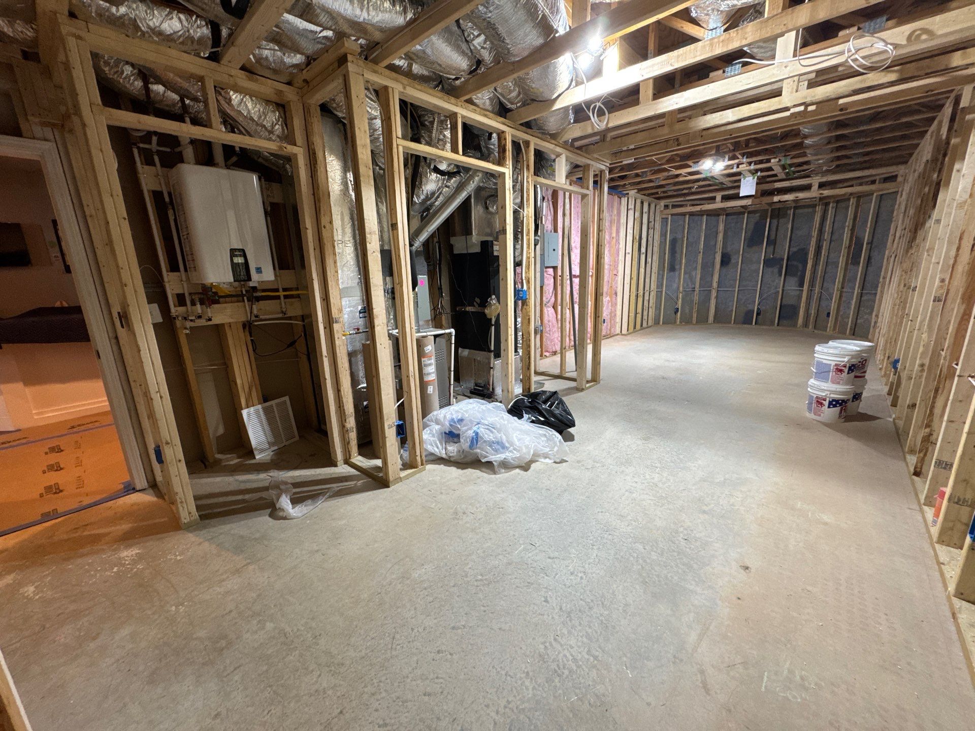 Finished Basement Remodel  by Swift Home Renovations 