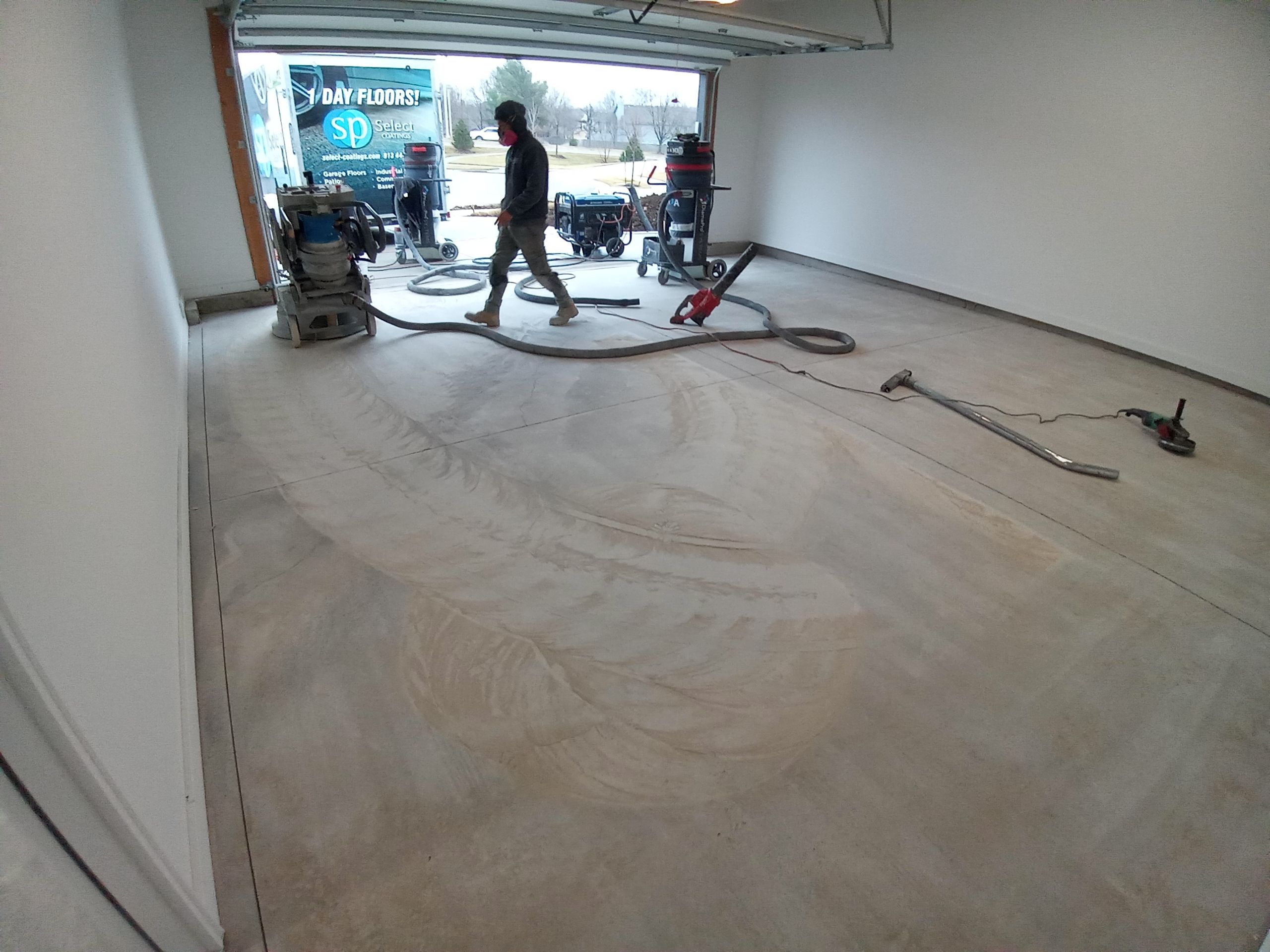 Garage using Smoke by Select Painting, Coatings & Garage Cabinets