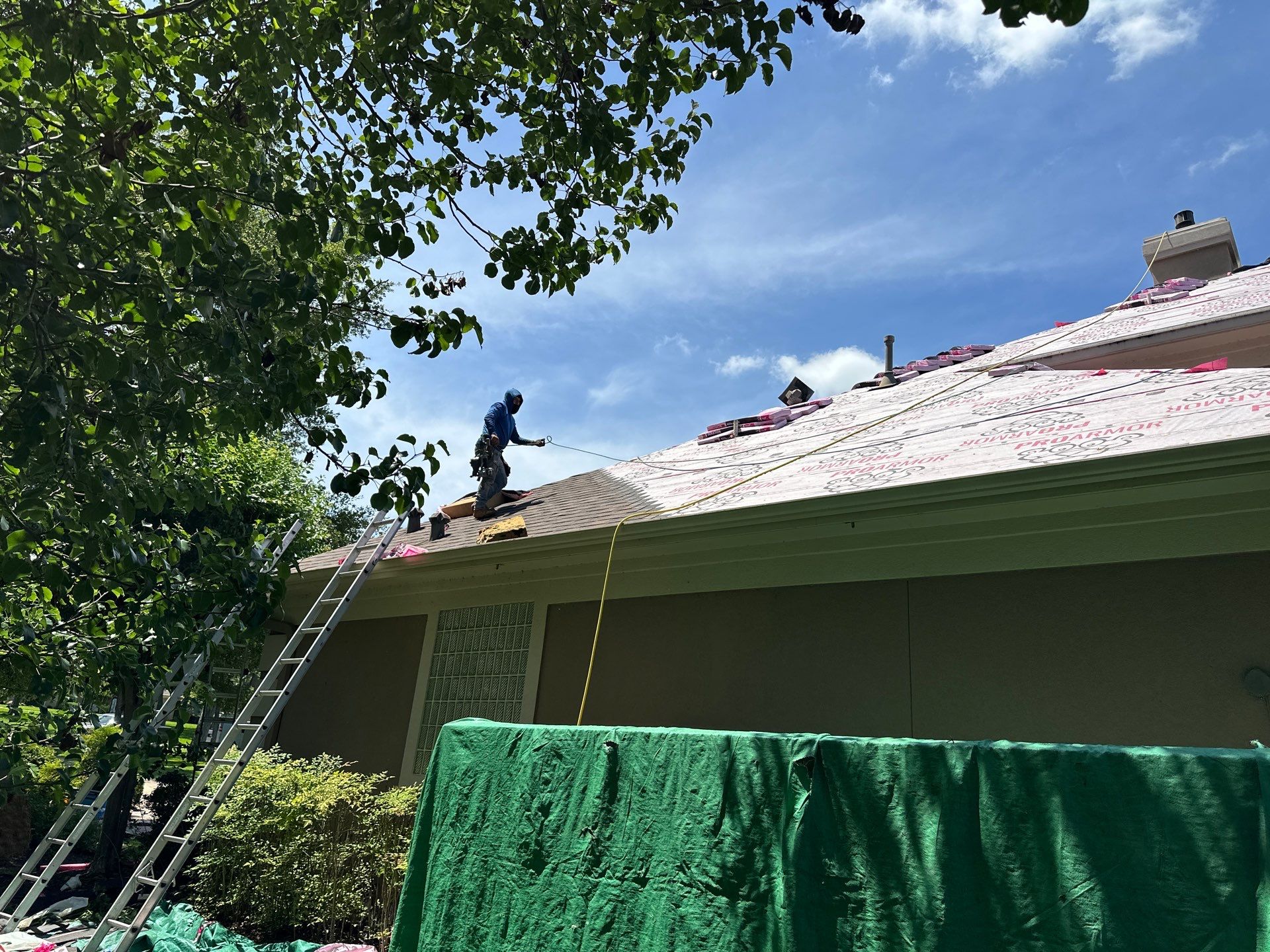 Project in Montgomery by Motion Roofing