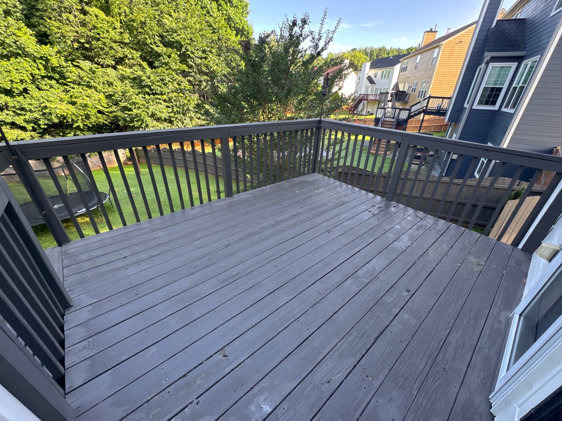Multi-Level Composite Deck and Porch Renovation in Kennesaw by Swift Home Renovations