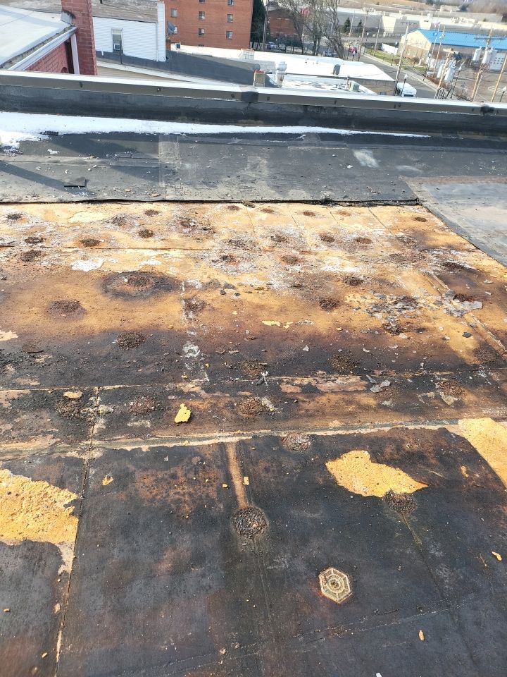 Commercial Roofing Installation using EPDM  by A Plus Exterior