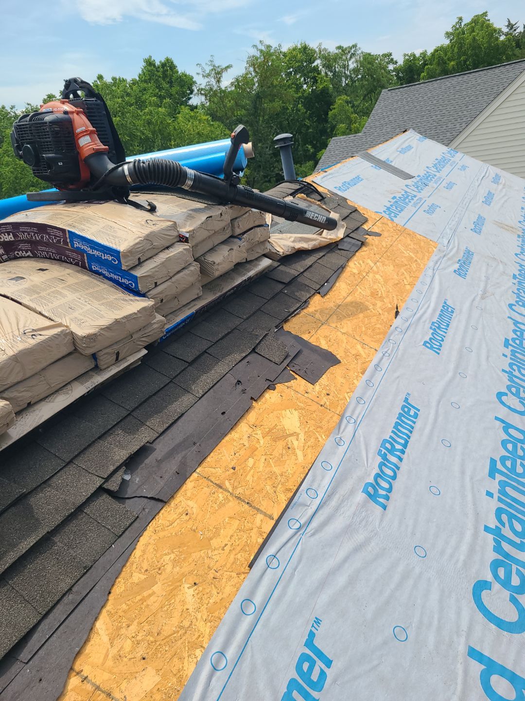 Haymarket: Roof Replacement with CertainTeed Landmark Pro Designer Shingles in Max Def Weathered Wood by RM Banning, Inc.