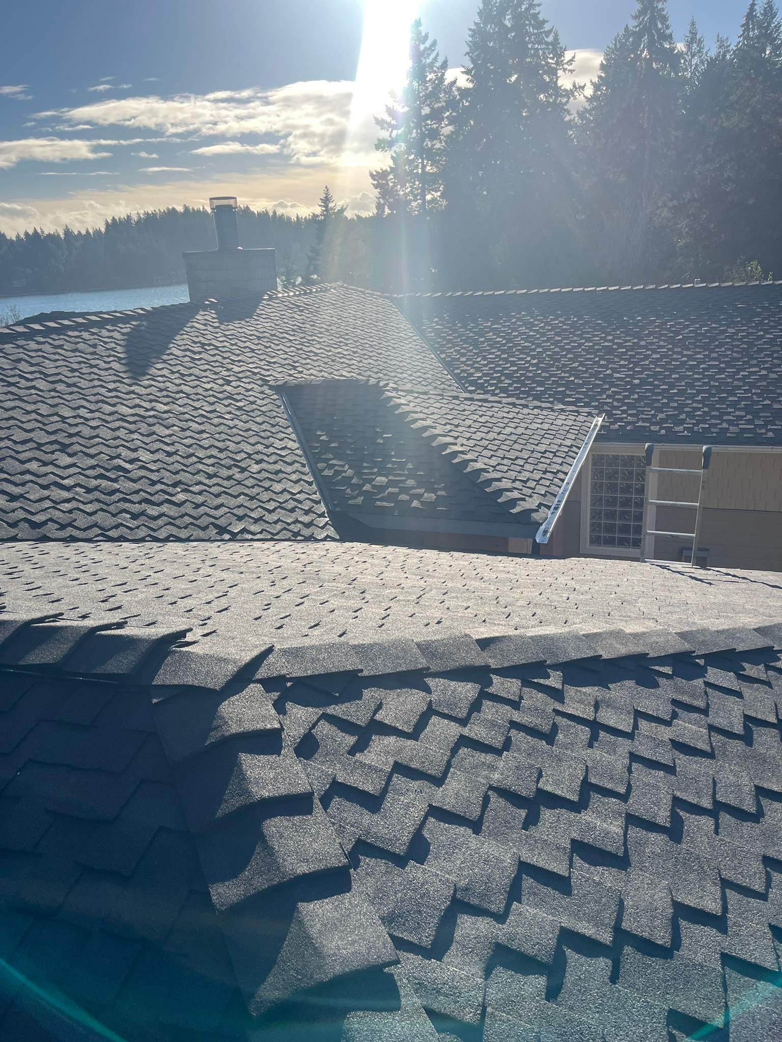 Residential Roof Replacement in Bainbridge Island, WA by Hanley Construction