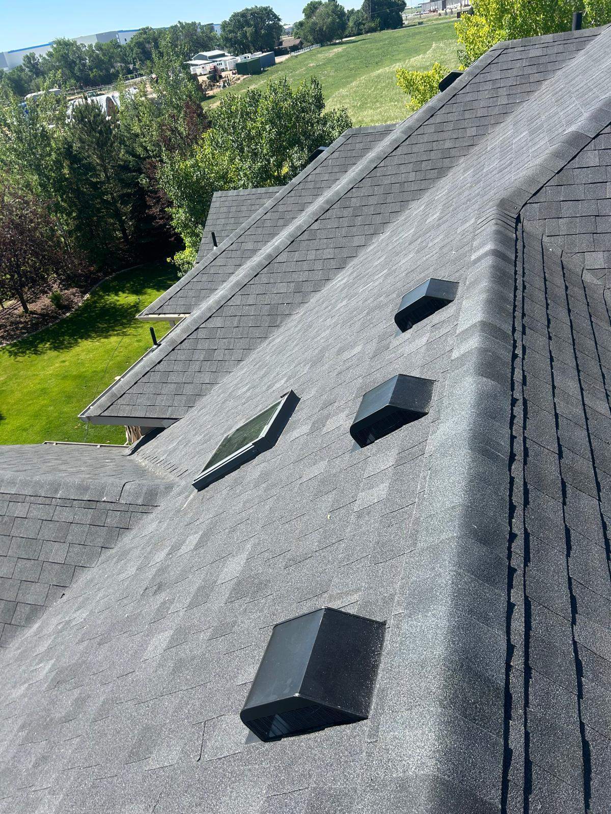 Full Hail Damage Roof Restoration in Fort Collins with Architectural Shingles by Sorensen Roofing & Restoration