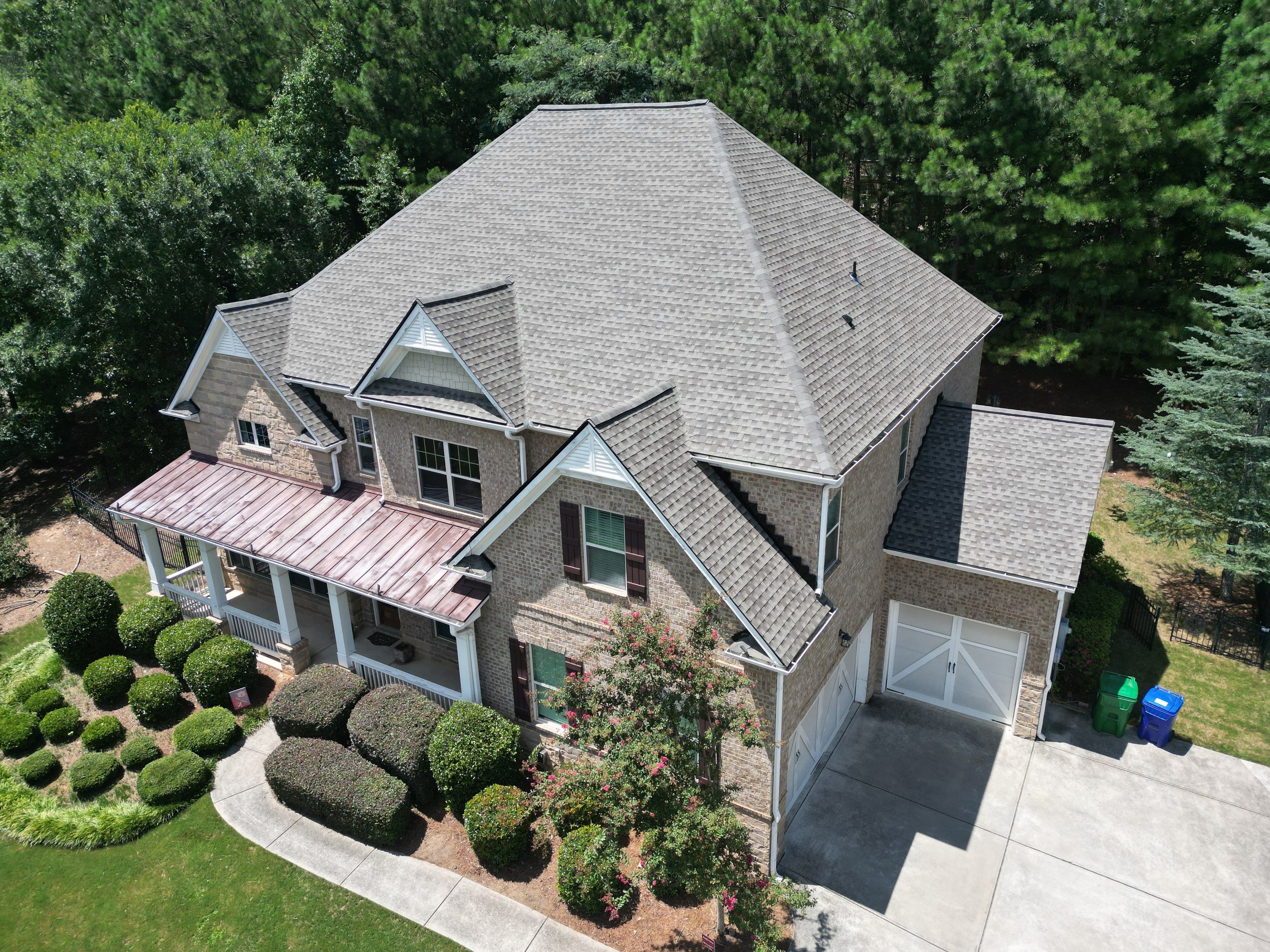 Whitney Lndg Roof & Metal Porch Replacement  by Dom Roofing & Restoration