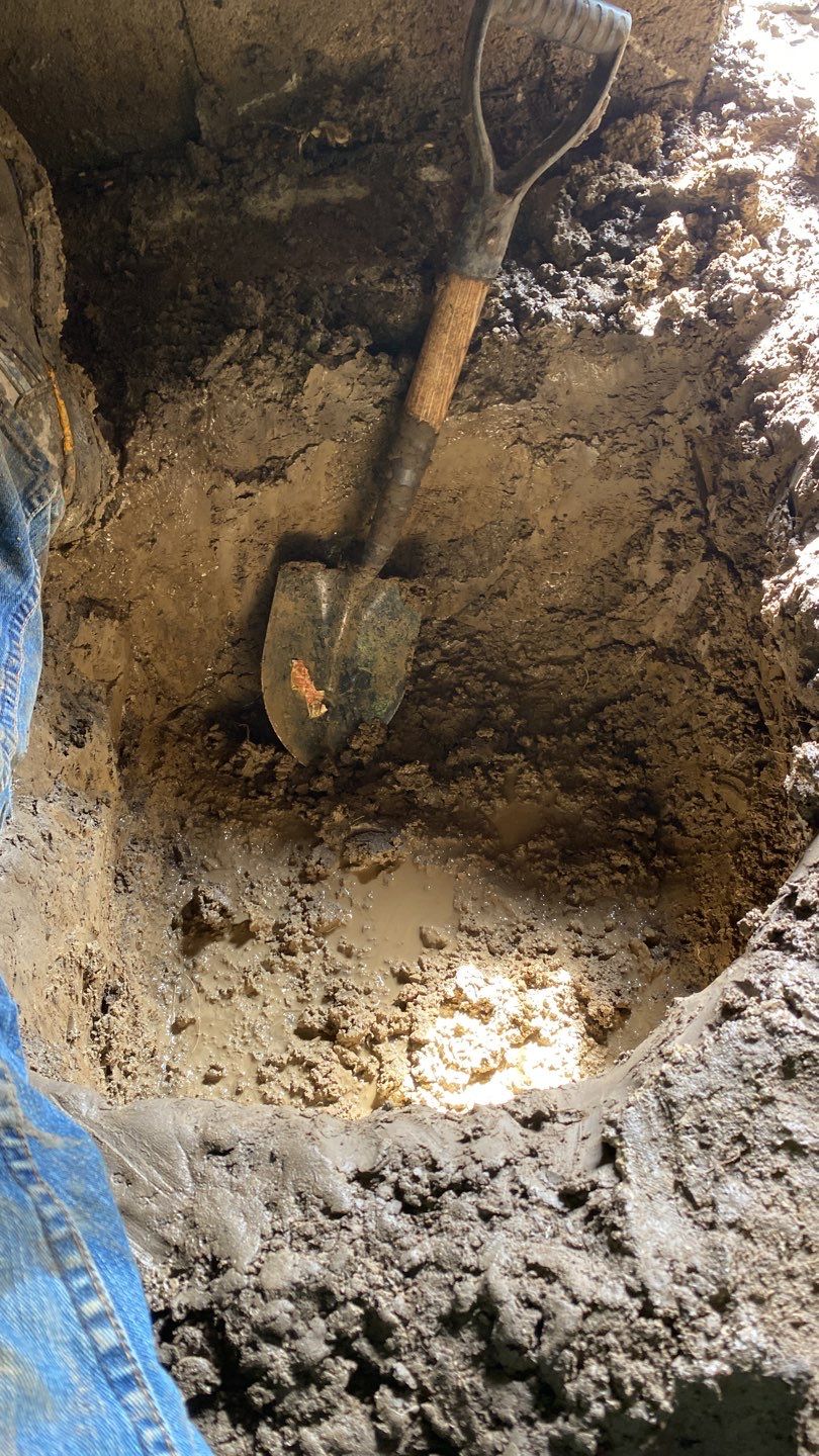 Crawl space encapsulation and Waterproofing using GrateDrain Waterproofing System by Toledo Basement Repair 