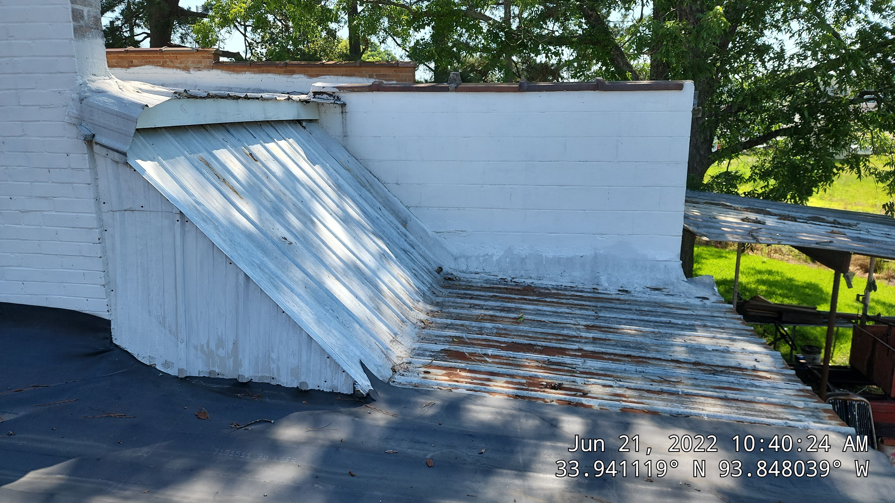 Commercial Roofing Installation using Aldocoat Coatings by Hostetler Roofing