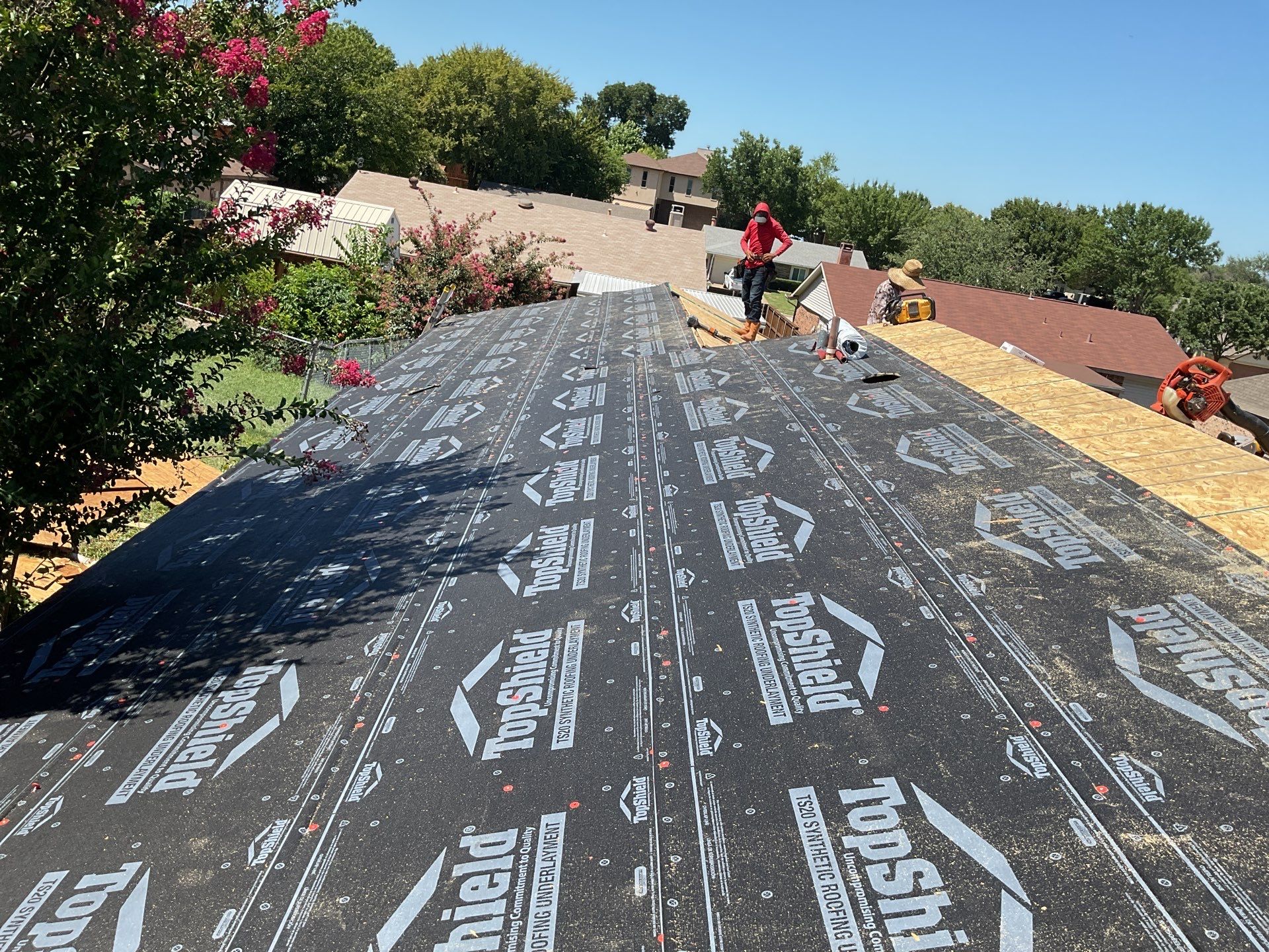 Project in Garland by Rhino Roofing and General Contracting, LLC