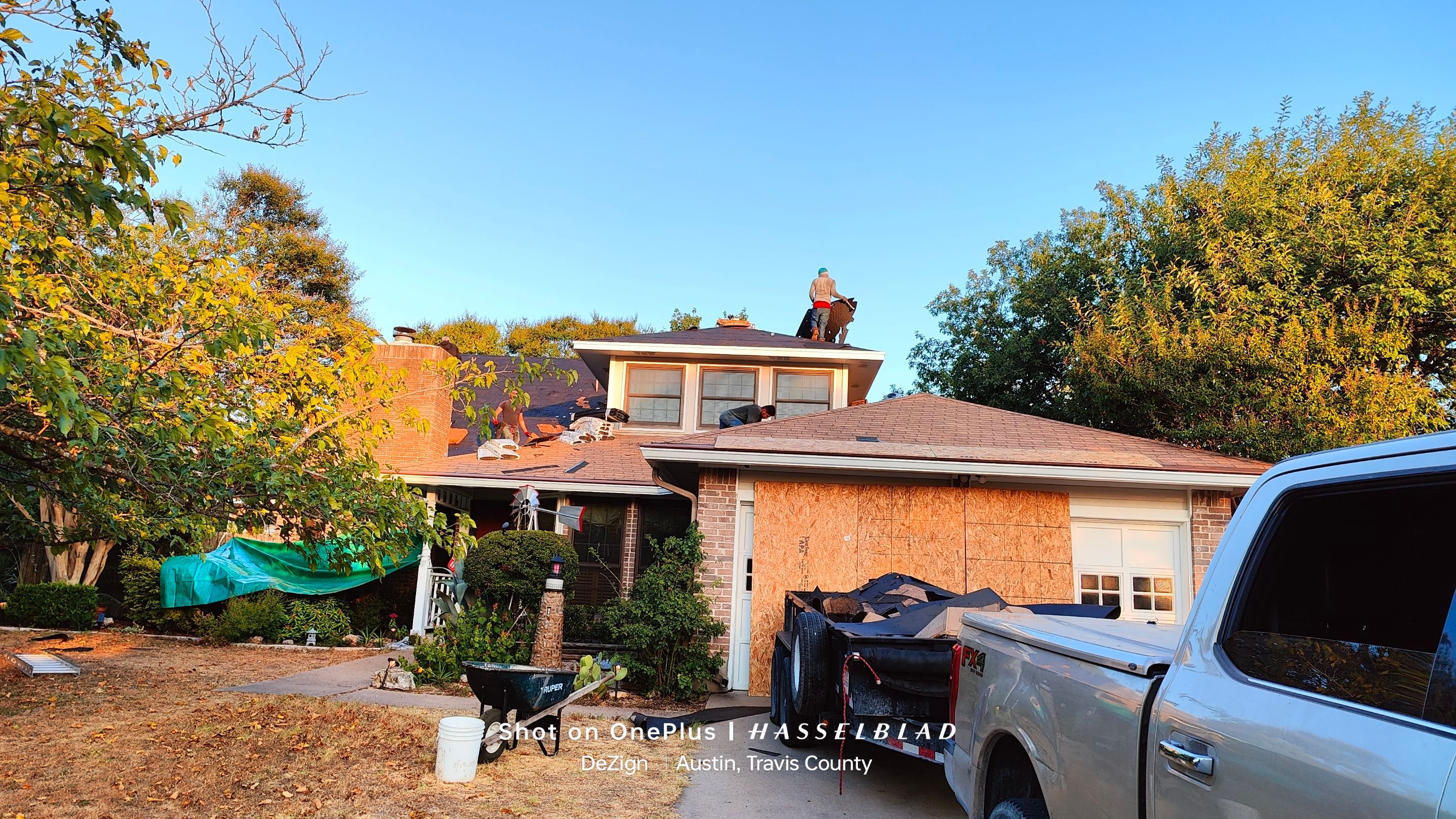 Residential Roofing Installation using IKO Dynasty by DeZign Roofing & Exteriors