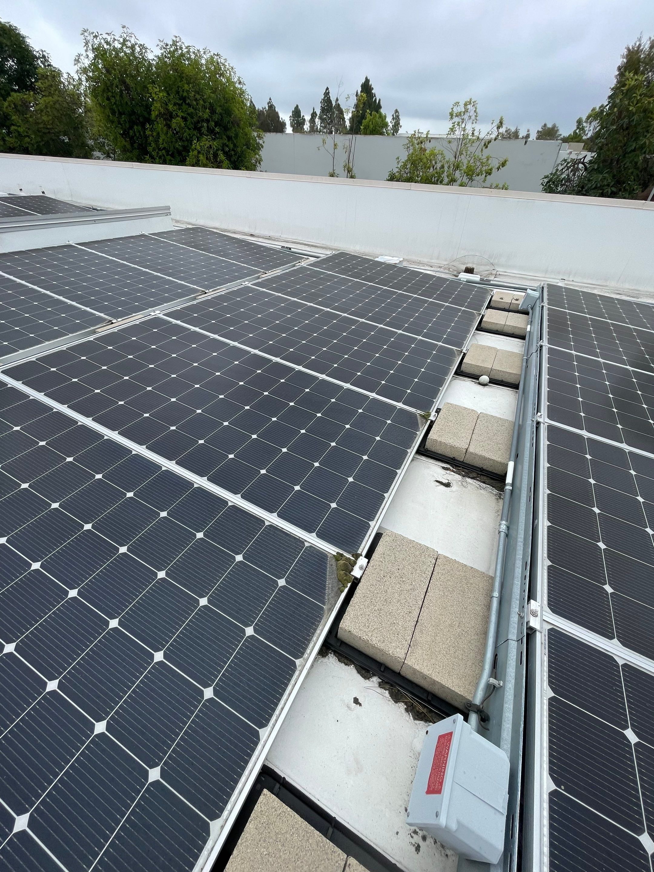 Commercial Solar Cleaning by Palm Coast Solar Cleaning