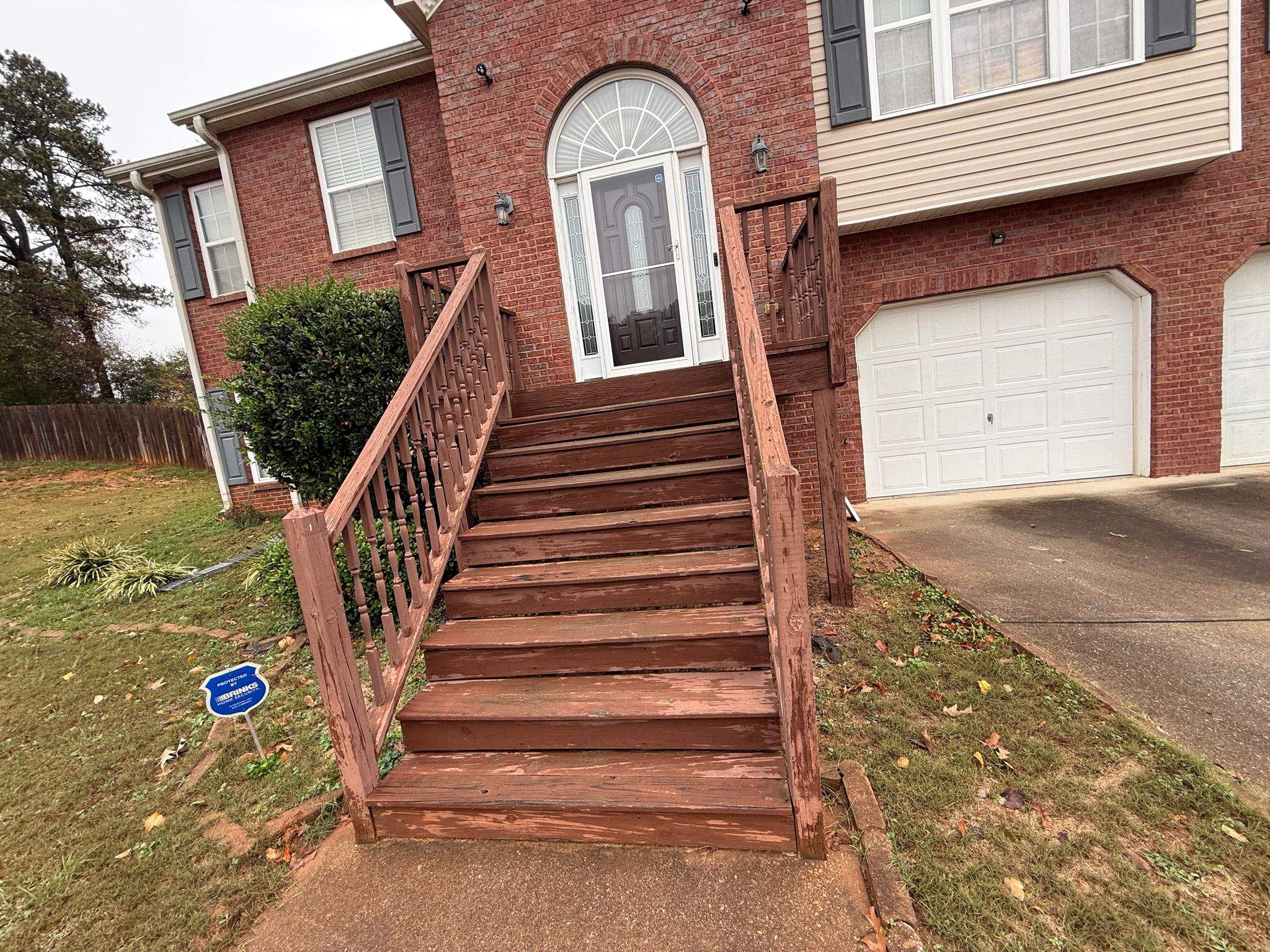 Modern Front Entry Deck and Staircase Renovation in Douglasville by Swift Home Renovations