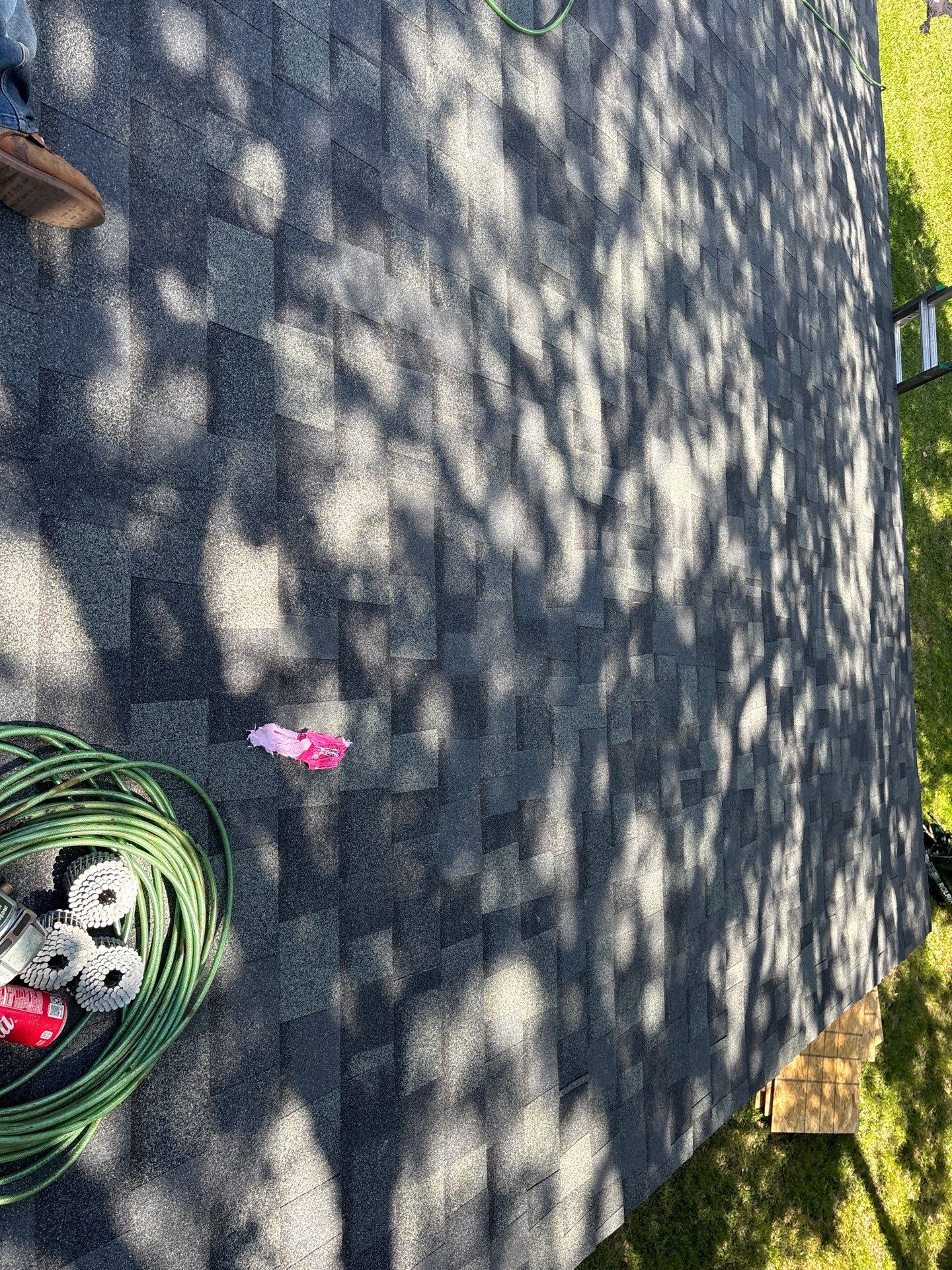 Residential Roofing Installation using Owen's Corning Duration (Lifetime) Shingles by Roof Repair Company