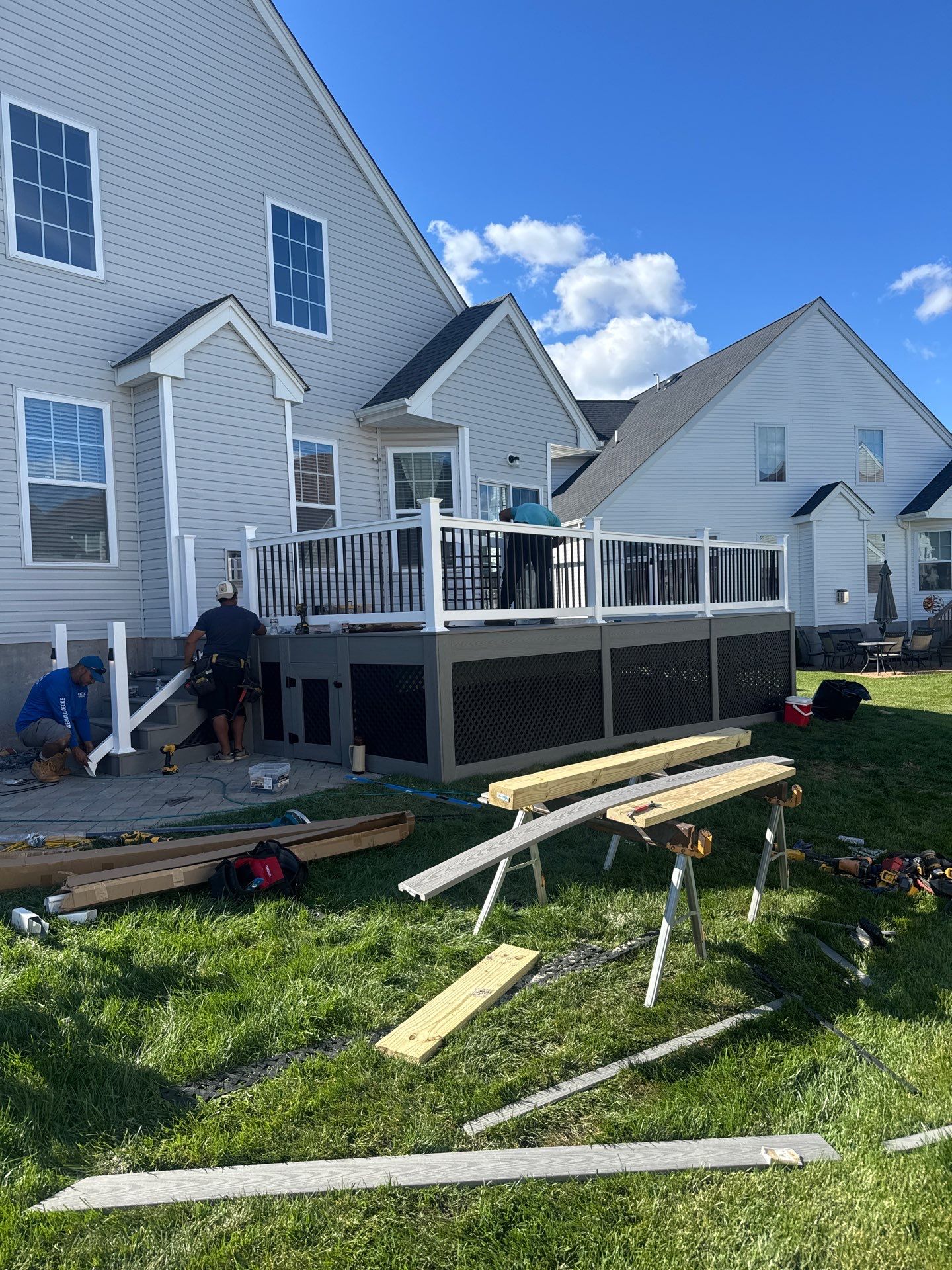 New Deck in Hillsborough Township, New Jersey by deck guardian