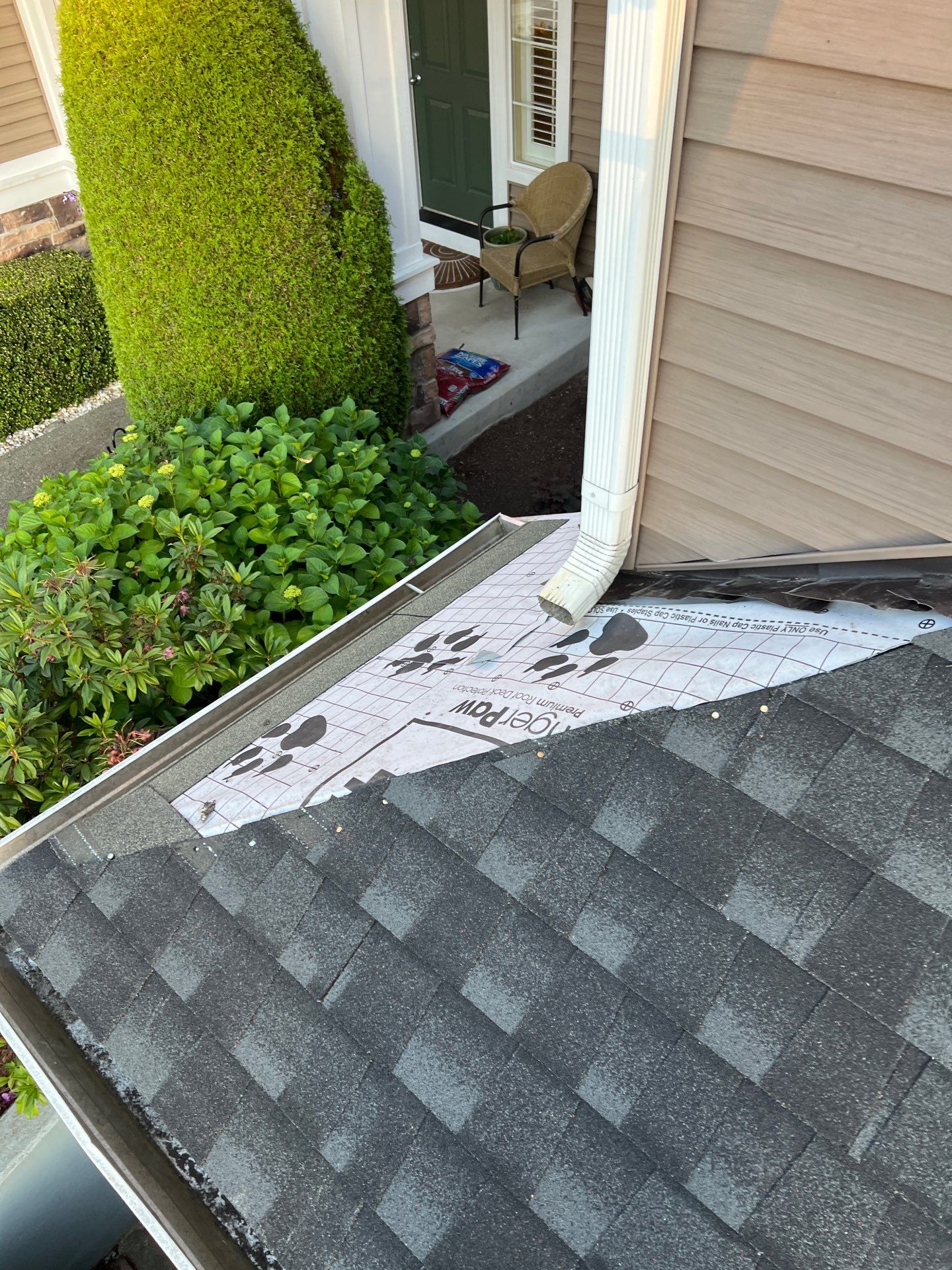 Residential Roofing Installation using GAF UHDZ Shingles by Roofing Formula LLC