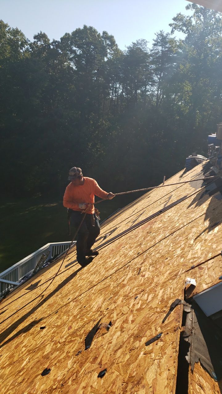 Midland Roof- Certainteed Landmark Pro Max Def Red Oak Designer Shingles by RM Banning, Inc.