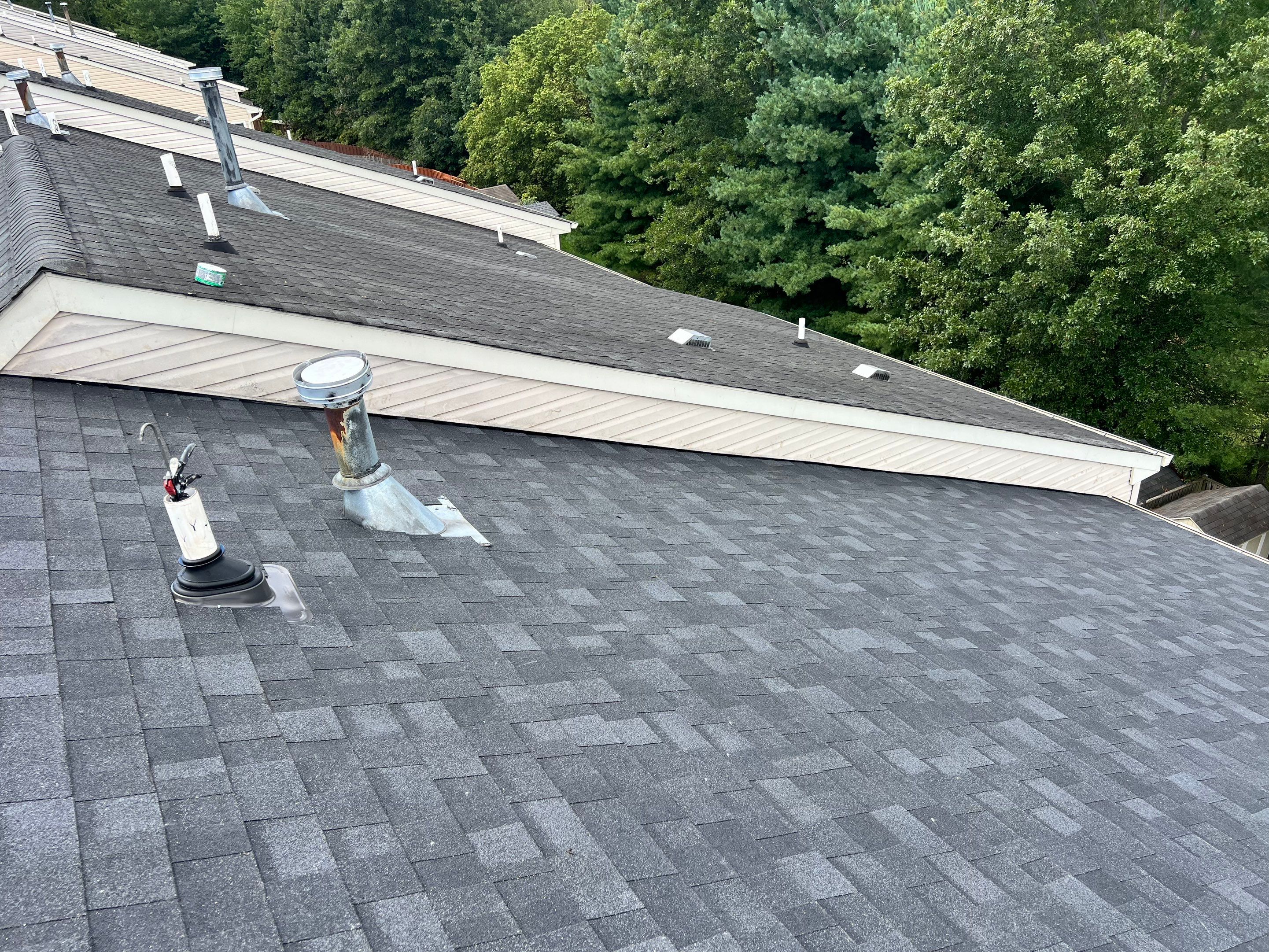 Full Residential Roof Replacement and Decking Repair in Brunswick by Frederick Roof Repair