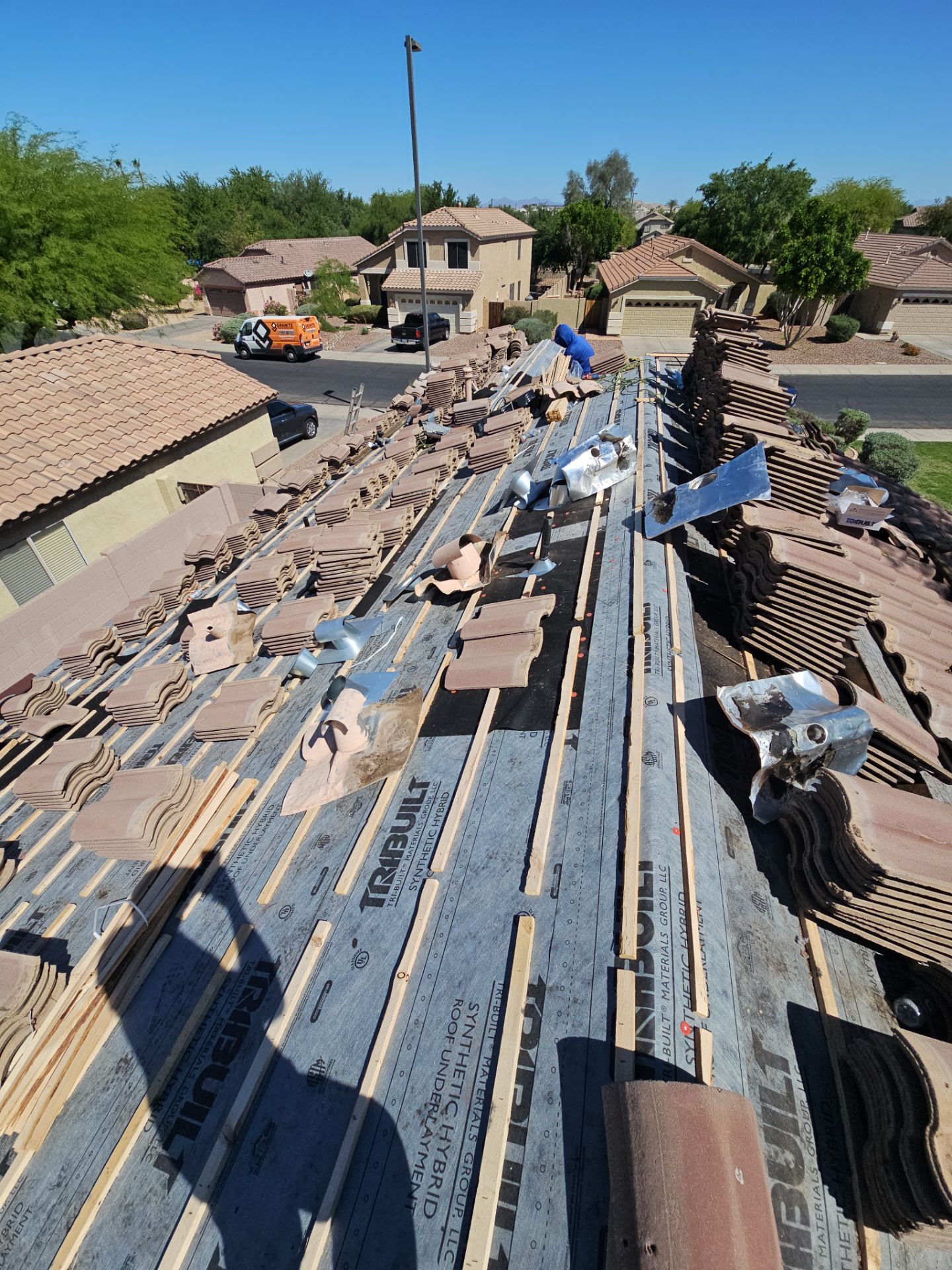 Concrete Tile Refelt by Weather-Tite Exteriors LLC