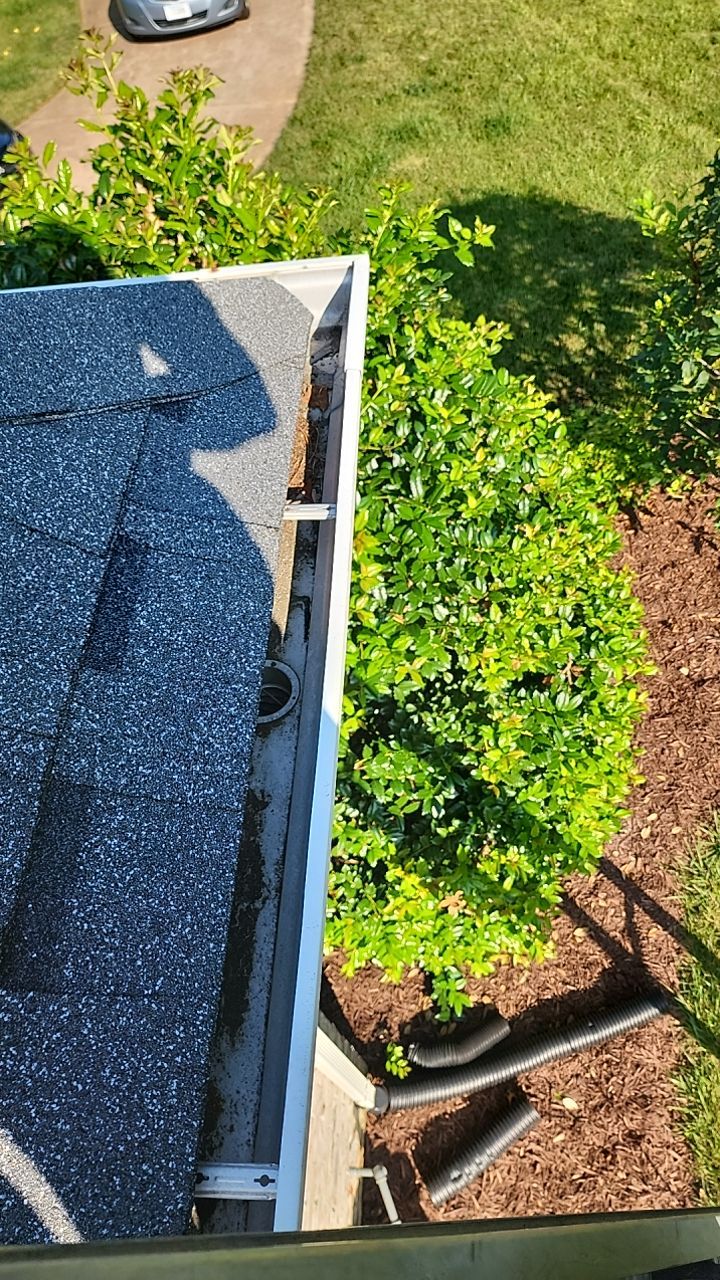 Gutter guard instalation  by Power Wash Masters LLC