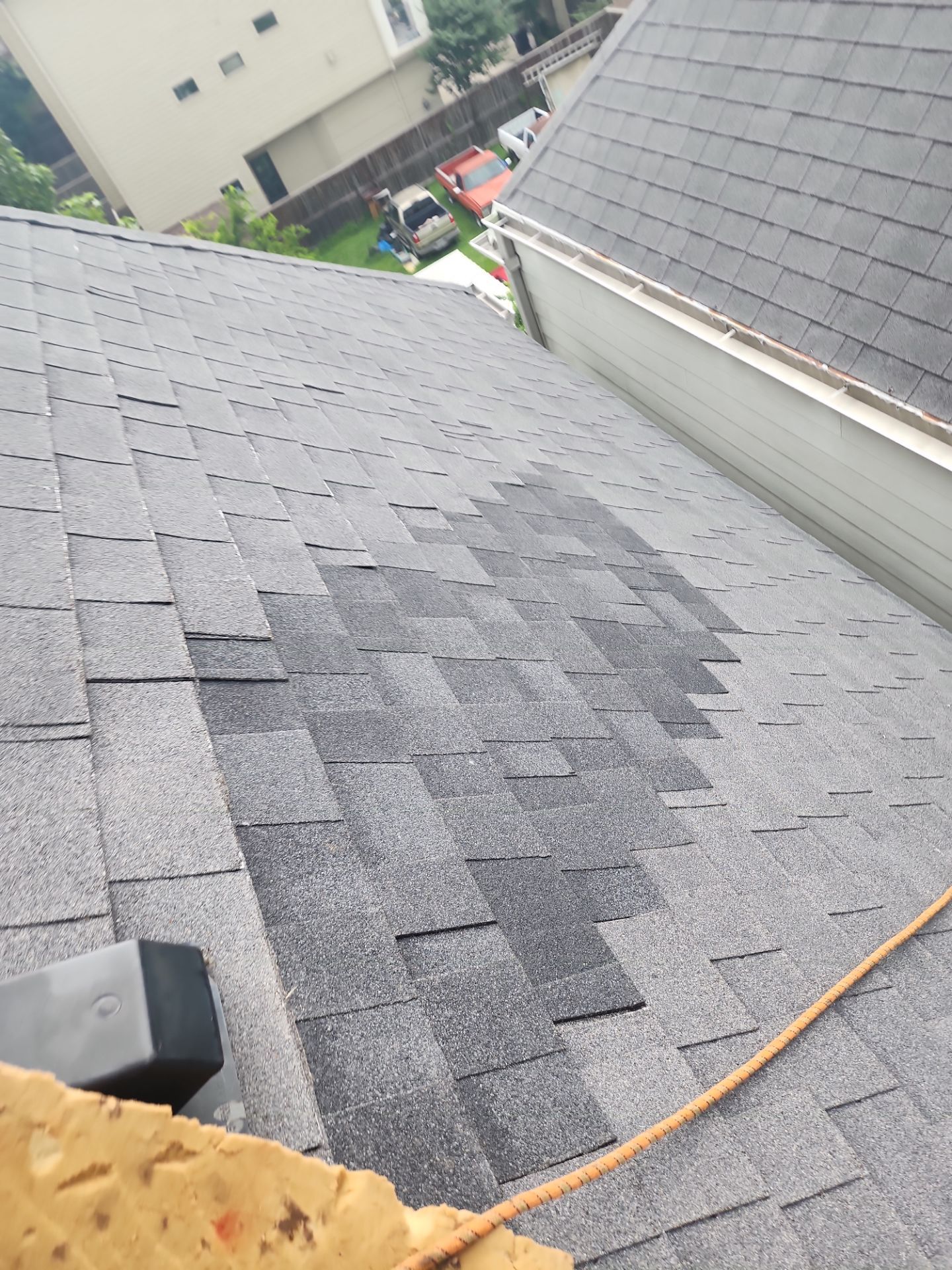 Hail Damage using Owen's Corning Duration (Lifetime) Shingles by Roof Repair Company