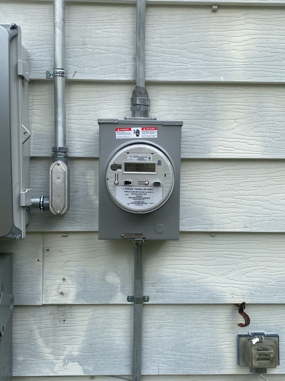 Solar Panel Installation with Exterior Service Change by Infinity Solar Systems