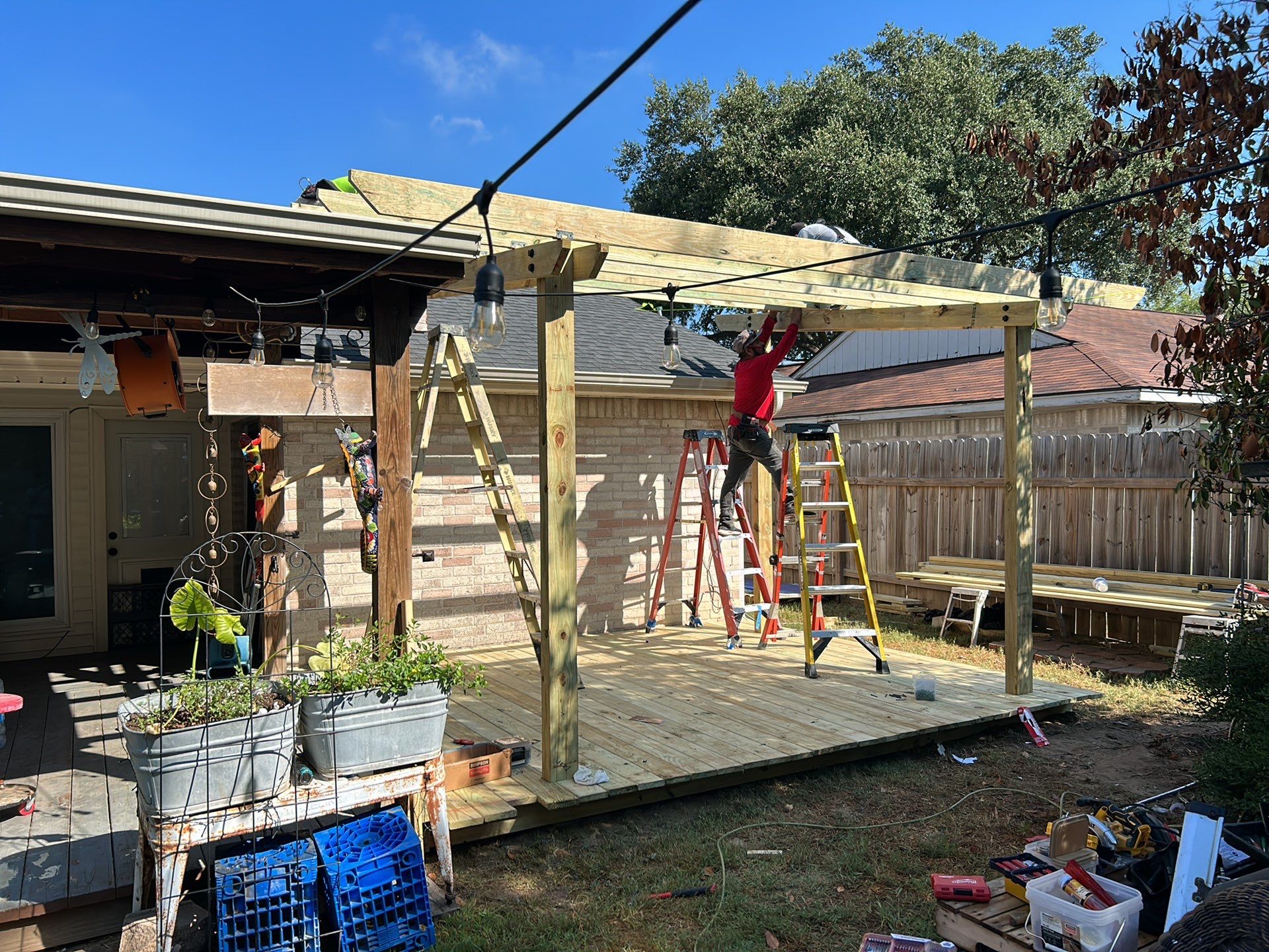 Patio & Pergola Installation Project by JTX Pro Services LLC