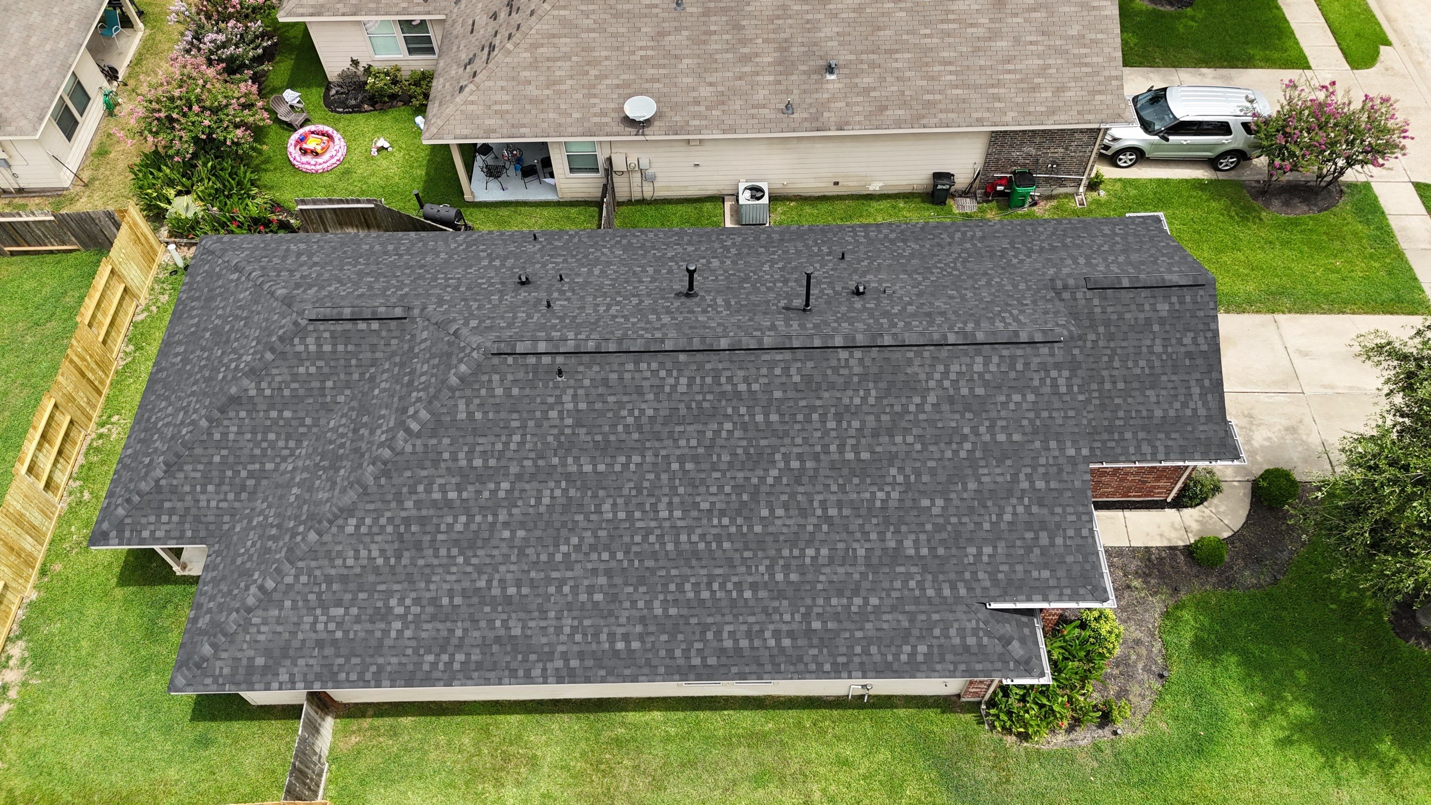 Residential Roofing Installation using IKO Dynasty by Core Four Roofing