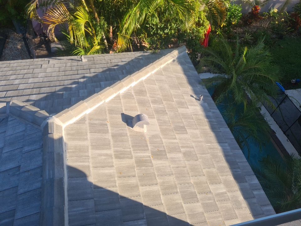 Residential Roofing Installation using Eagle Roofing Tile by BLUES BROTHERS ROOFING