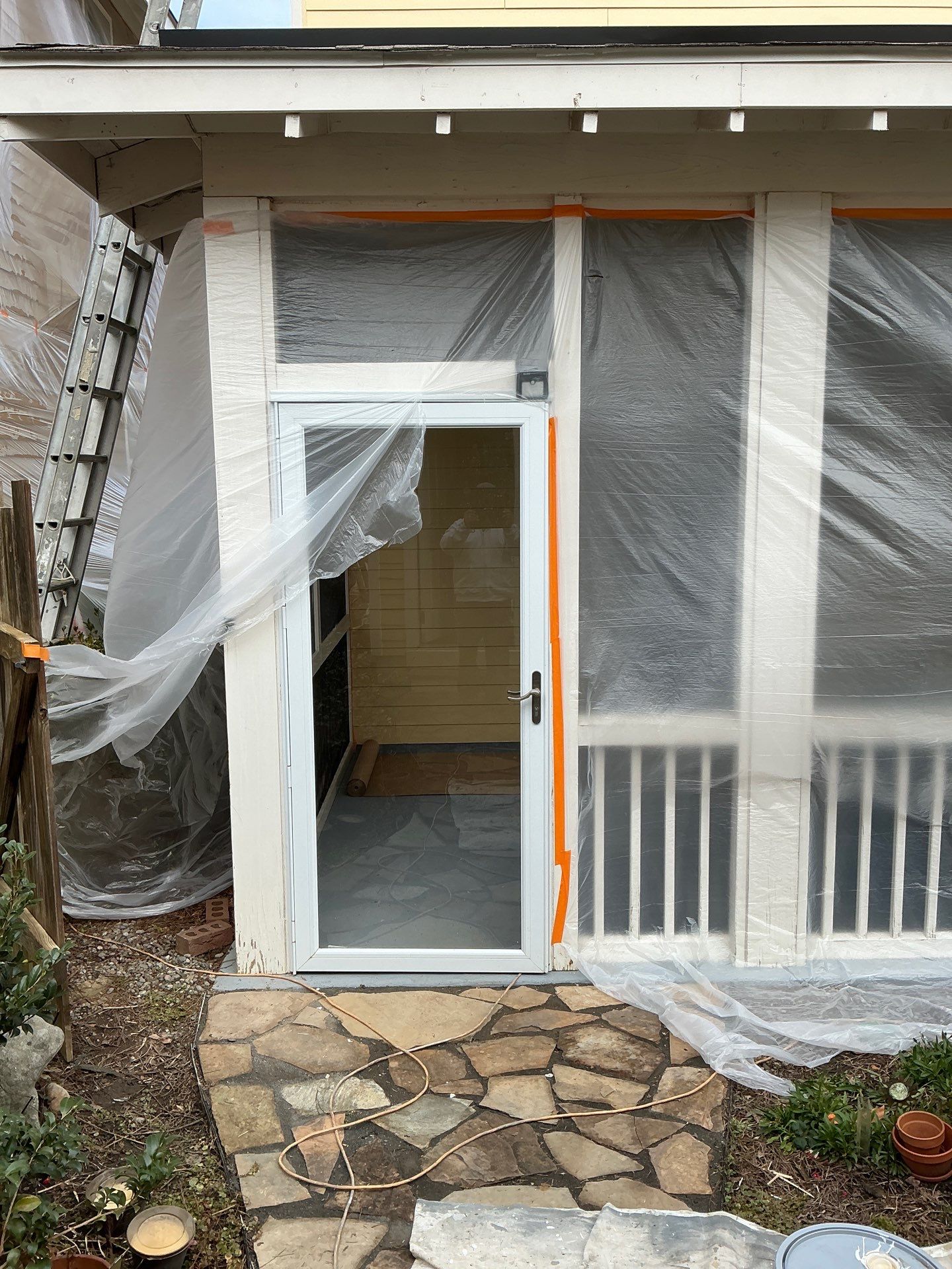 Exterior painting Chapel Hill NC G. Woods by GonzalezPainters & Contractors Inc 