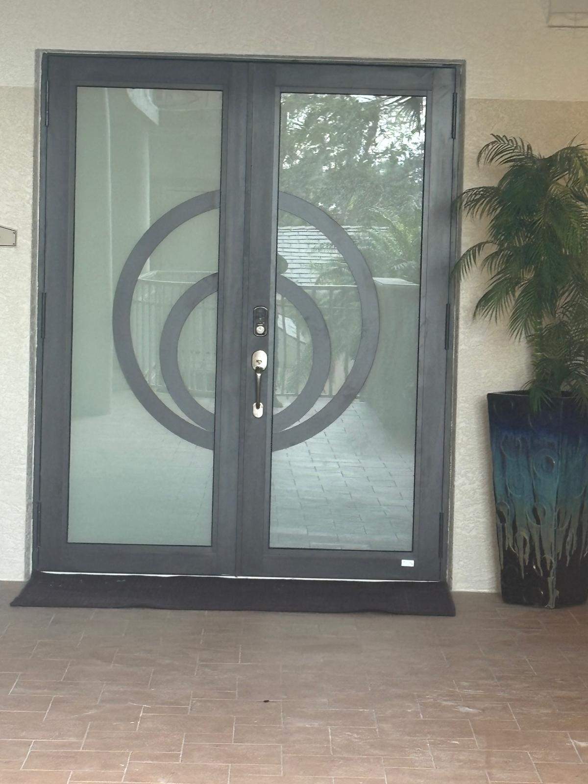 Door Installation using Mr Glass  by Windows For Life 