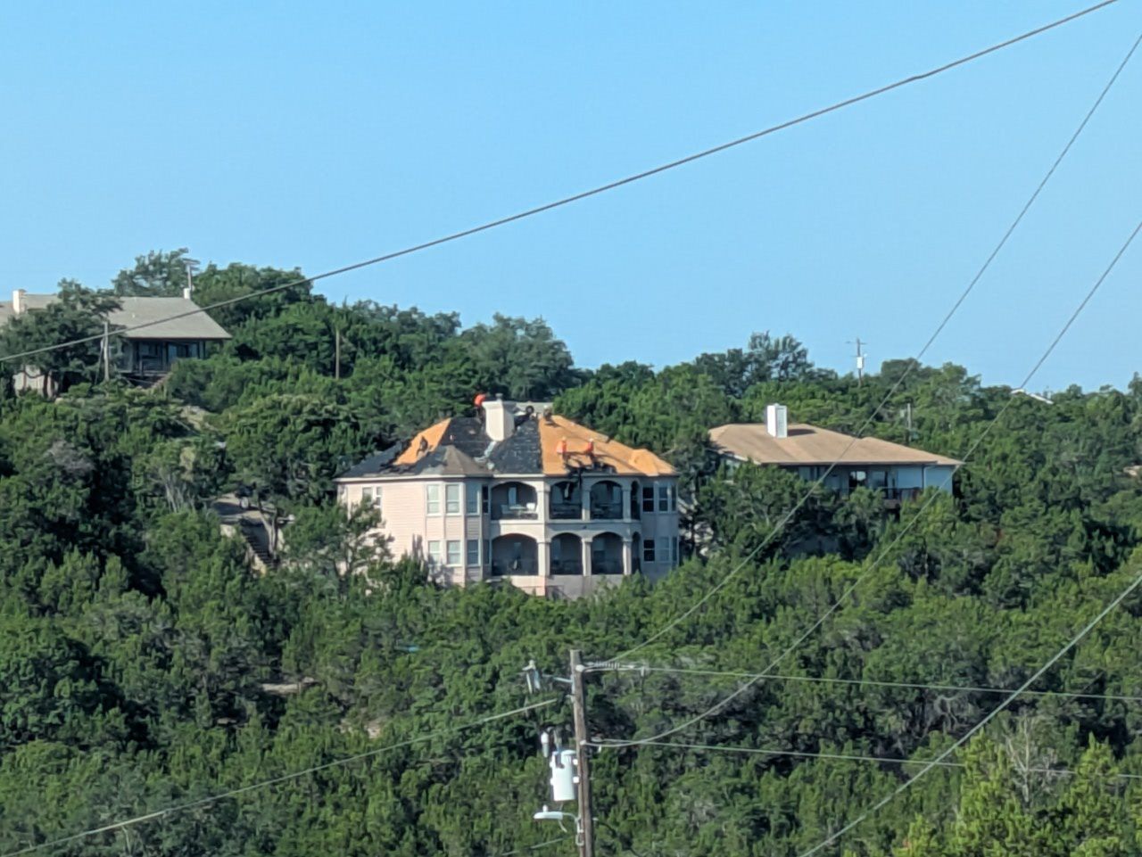 3 story roof Replacement  by Chavez Construction and Home Services 