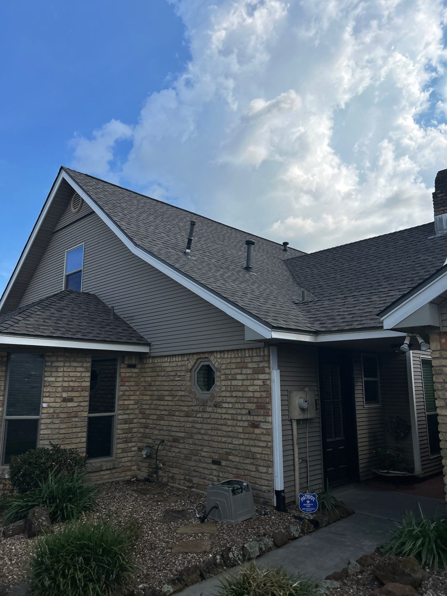 Residential Roof Replacement using GAF HDZ - Weathered Wood by Elite Roofing LLC