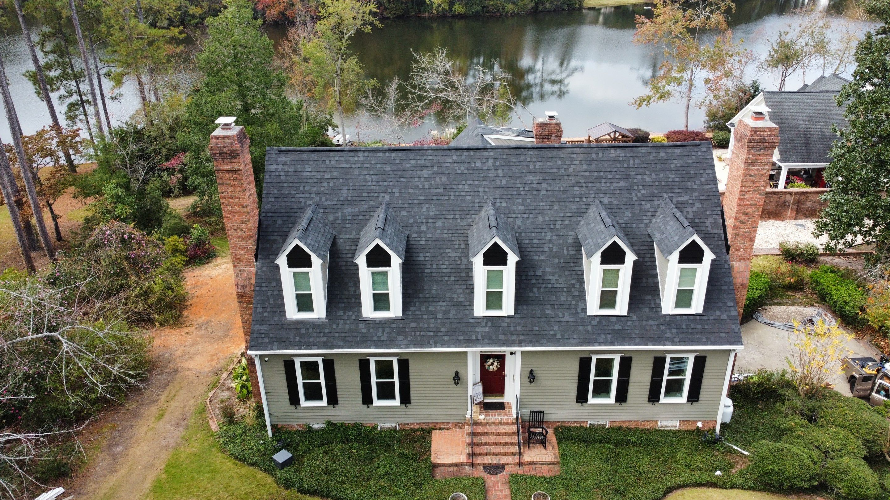 Roof Replacement using Owens Corning Oakridge Architectural Shingles by Midlands Roofing & Exteriors