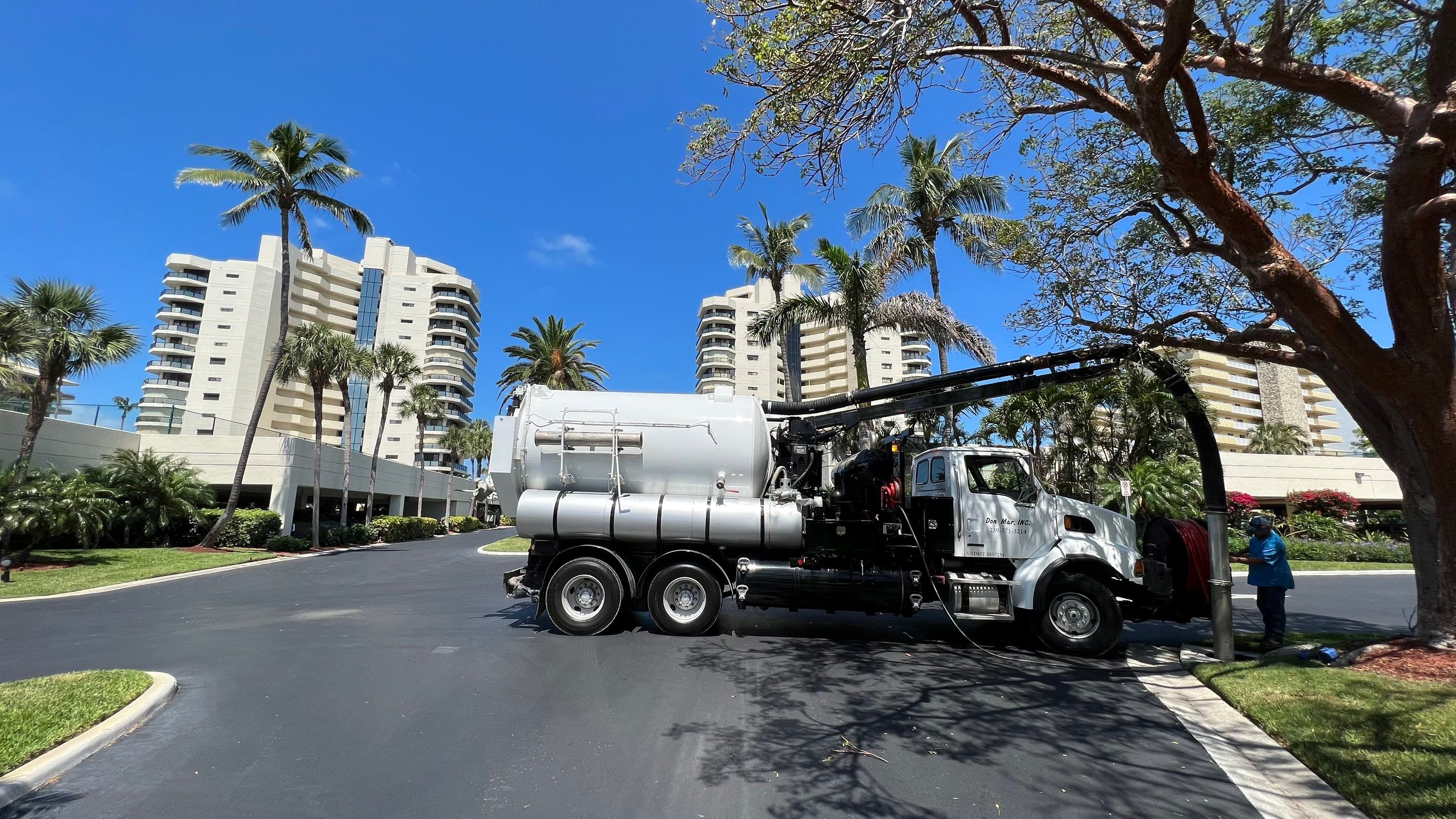Condo Storm Water System Cleaning and Maintenance by Don Mar, Inc. Storm Water Solutions