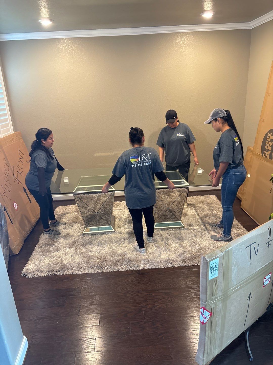 Post-Water Damage Reconstruction Project by L&T General Contractors and Restoration INC