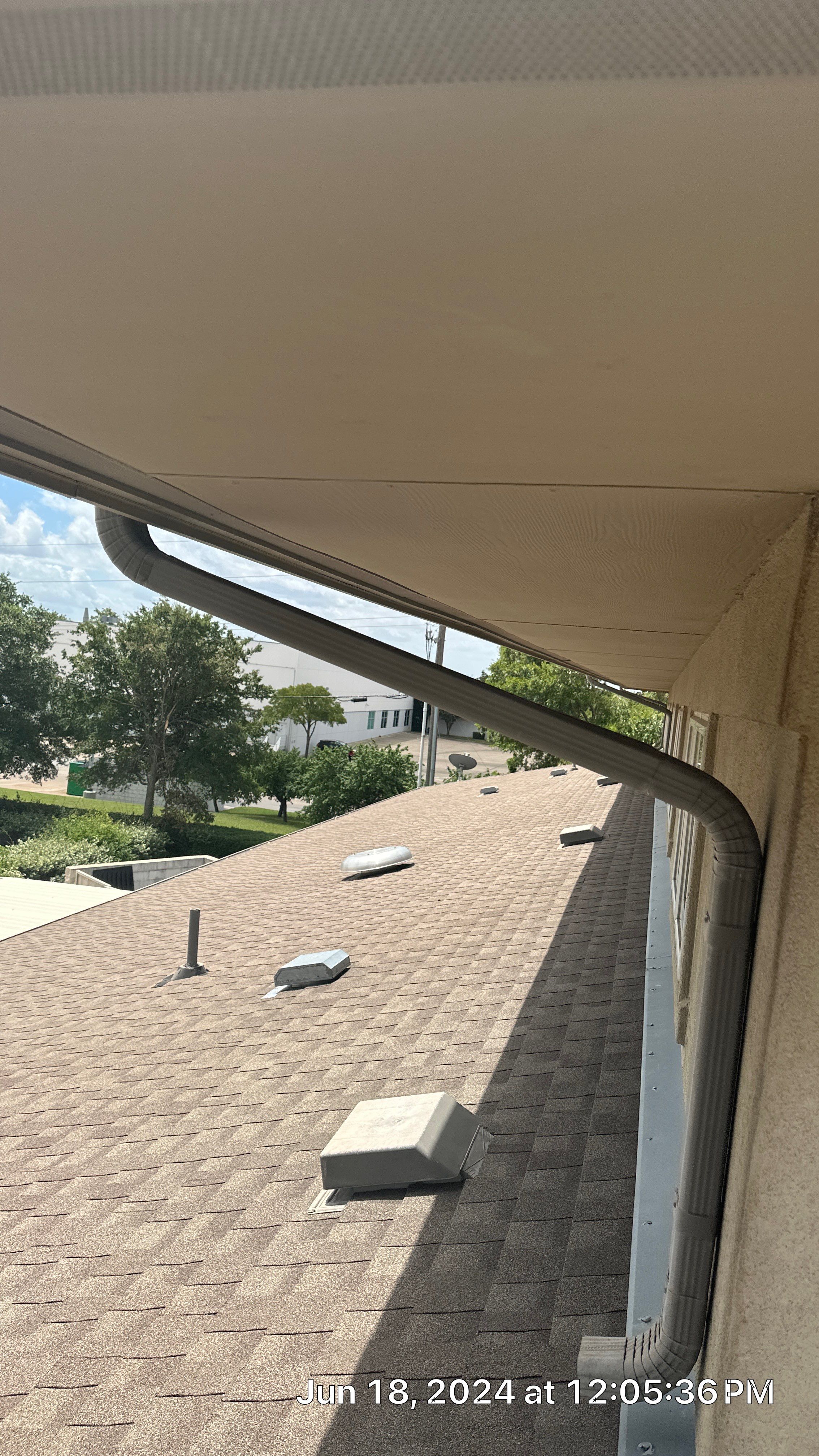 Roof Damage  by Zeus Exteriors