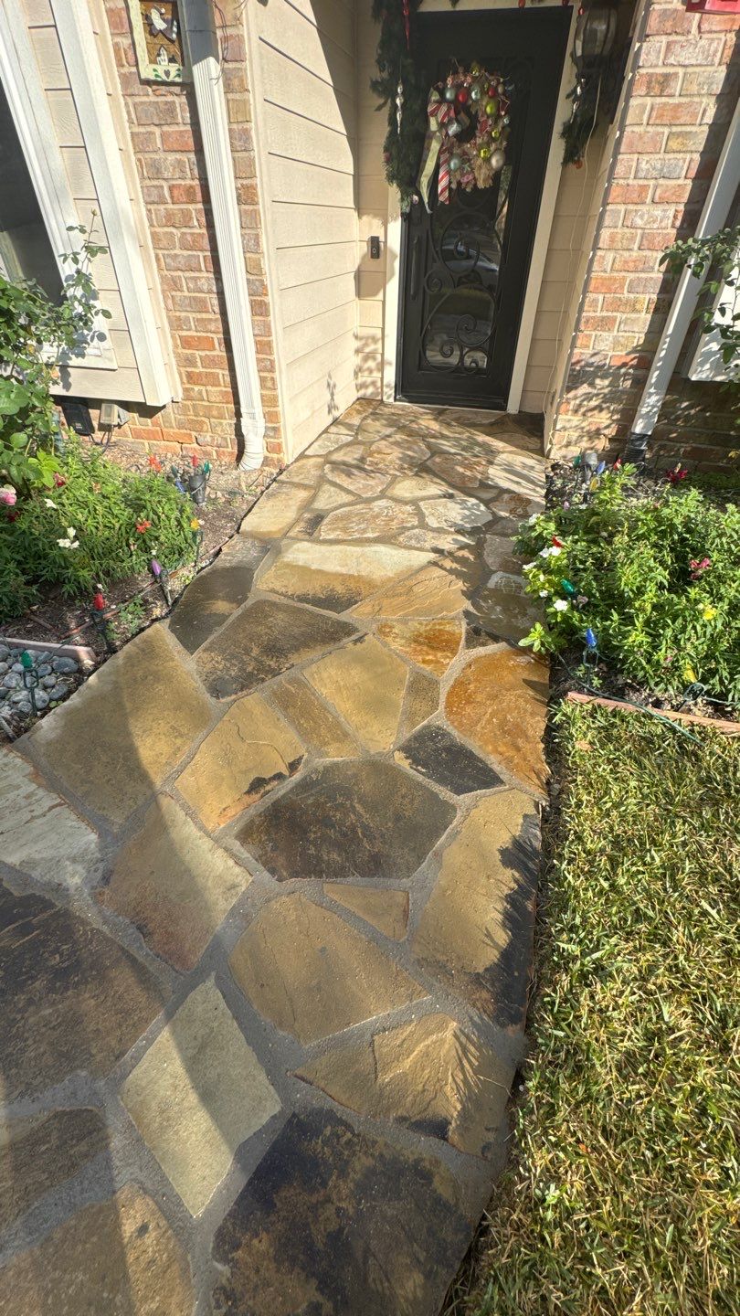 Project Case Review: Flagstone Walkway & Property Access Restoration by Texas Urban Elements