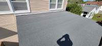 Roof Installation using Asphalt Flat Roofing by ExteriorPros