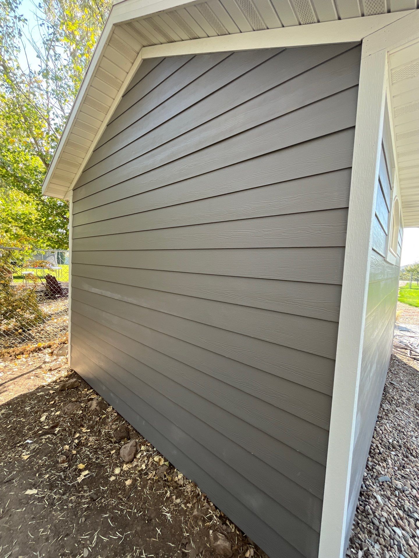 West Haven | Full Property Hardie Upgrade | Aged Pewter & Arctic White by Ideal Siding Utah